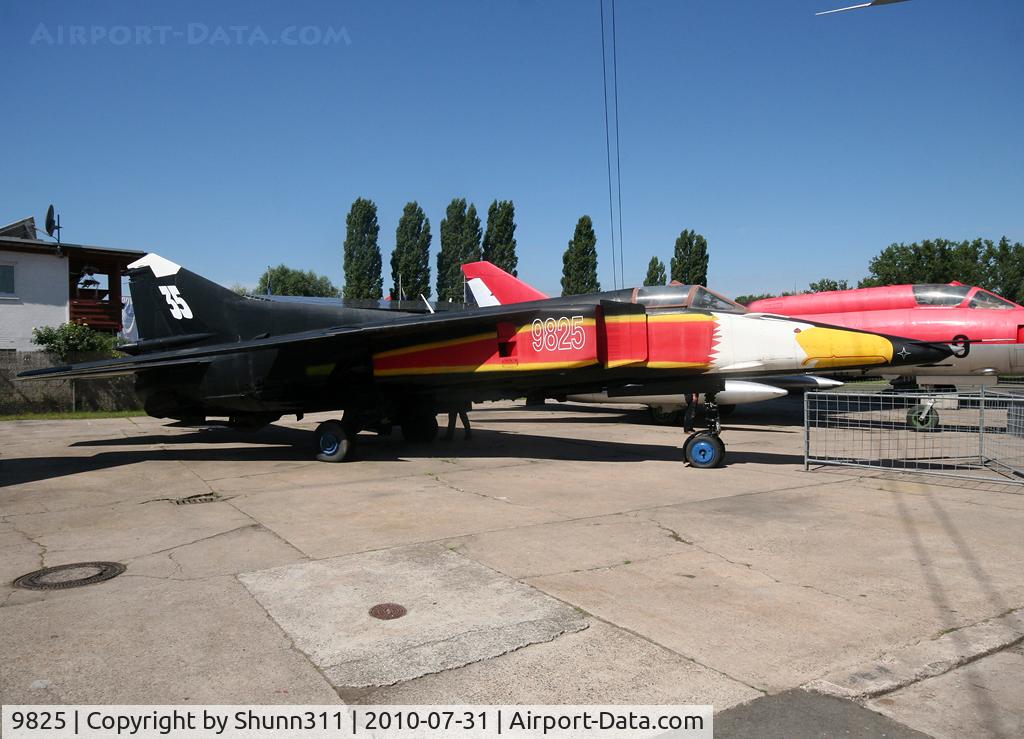 9825, 1982 Mikoyan-Gurevich MiG-23BN C/N 0393219825, Preserved inside Technik Speyer Museum... Ex. East Germany Air Force aircraft as 20+49