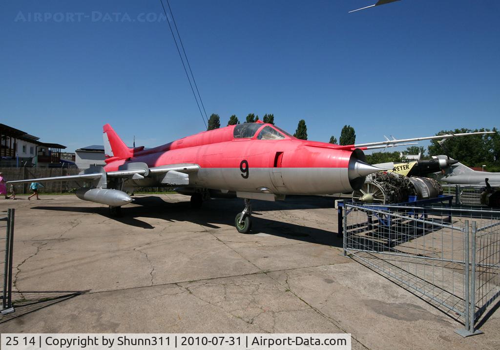 25 14, Sukhoi Su-22M-4 C/N 26001, Preserved inside Technik Speyer Museum in fantasie c/s...