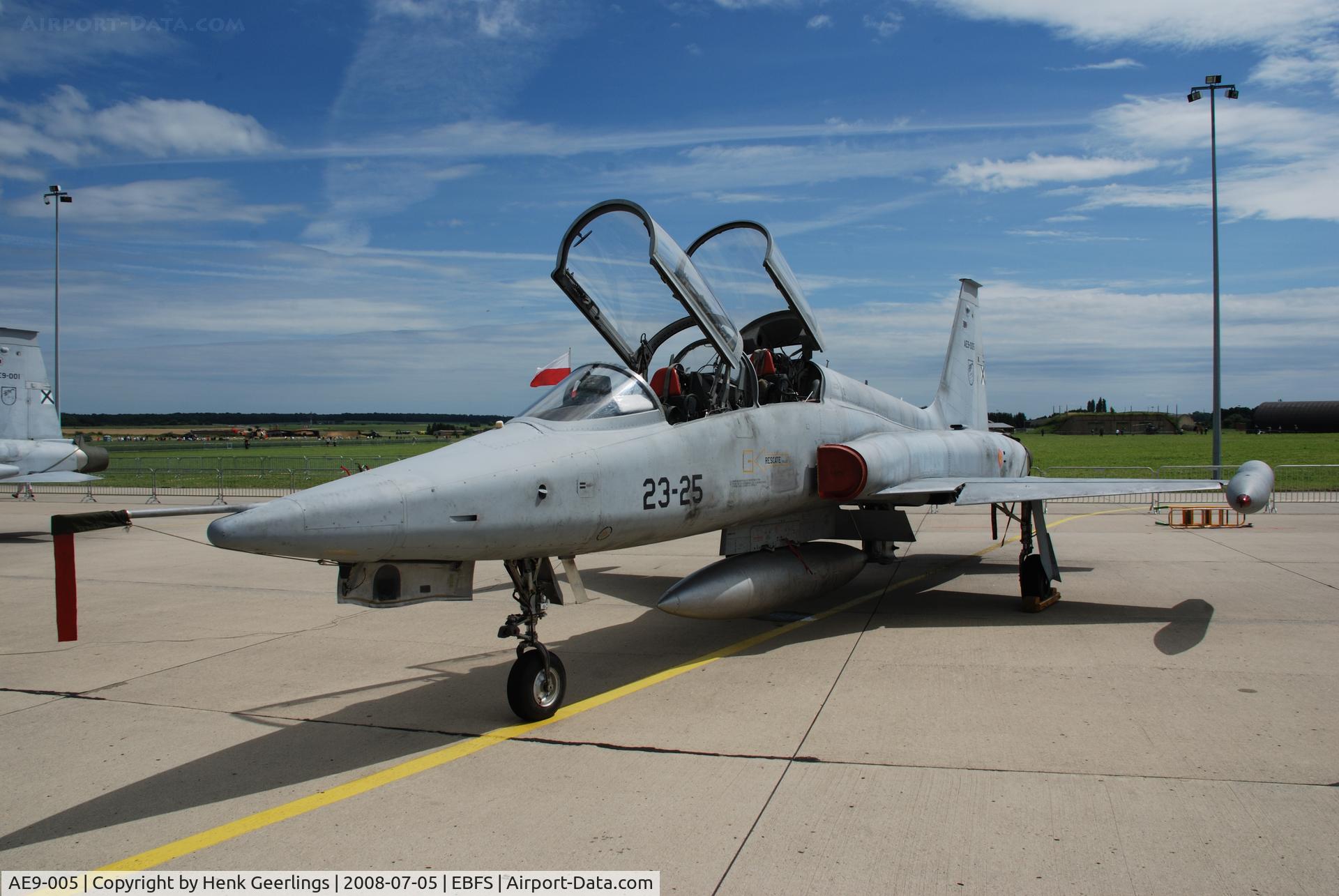 AE9-005, Northrop (CASA) SF-5B(M) Freedom Fighter C/N 2005, Florennes , Belgian AF Open day