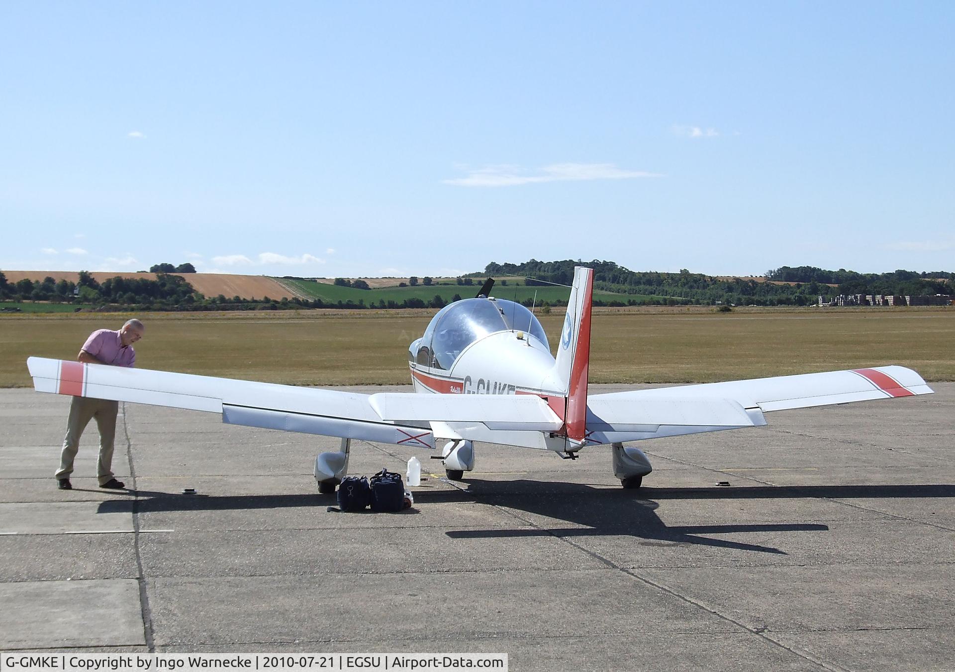 G-GMKE, 1993 Robin HR-200-120B C/N 257, Robin HR.200/120B at Duxford airfield
