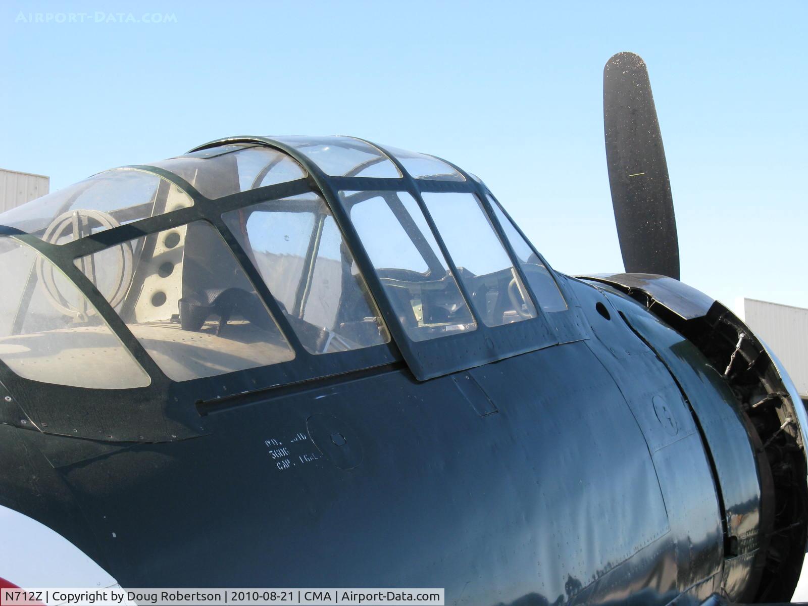 N712Z, 1942 Mitsubishi A6M3 Reisen (Zero) C/N 3869, 1942 Mitsubishi A6M3 ZERO-SEN (Zeke), P&W R-1830, canopy