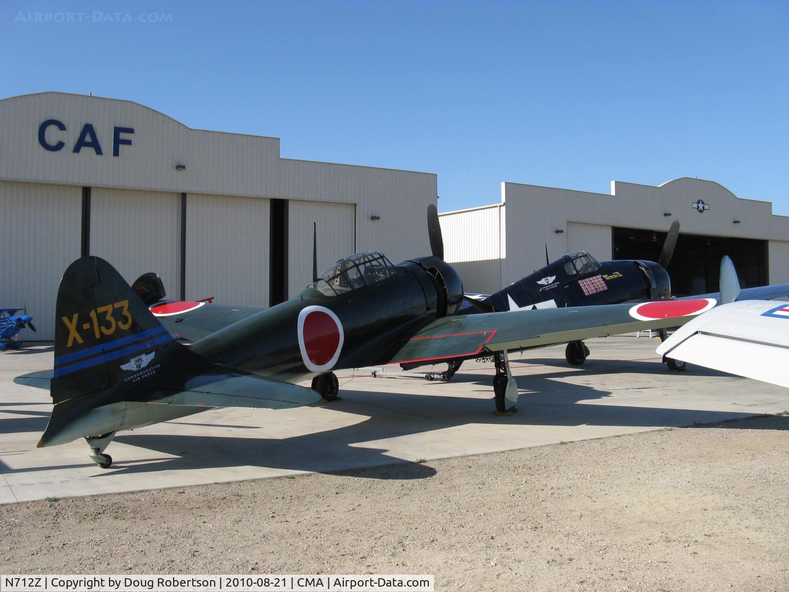 N712Z, 1942 Mitsubishi A6M3 Reisen (Zero) C/N 3869, 1942 Mitsubishi A6M3 ZERO-SEN (Zeke), P&W R-1830 18 cylinder double row radial for original Nakajima NK1C Sakai 21 14 cylinder double row 1,130 Hp radial engine