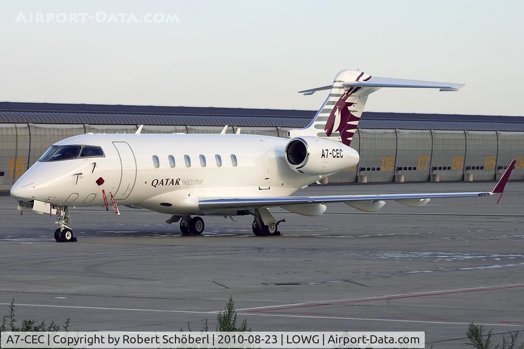 A7-CEC, 2005 Bombardier Challenger 300 (BD-100-1A10) C/N 20042, A7-CEC