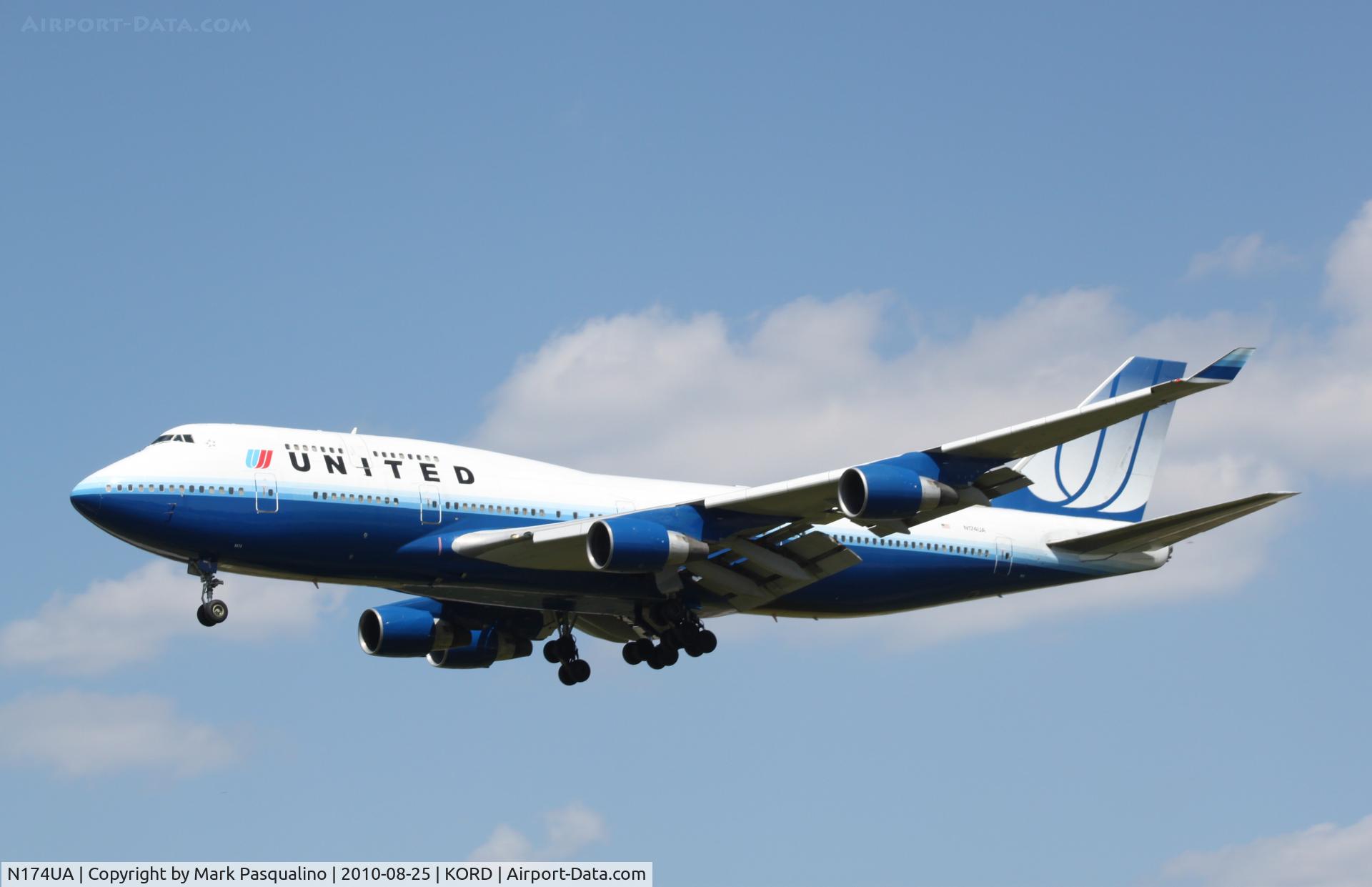 N174UA, 1990 Boeing 747-422 C/N 24381, Boeing 747-400