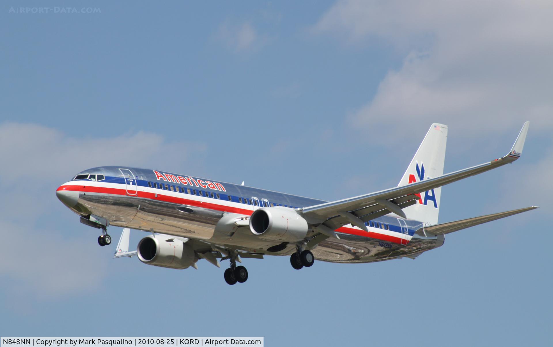 N848NN, 2010 Boeing 737-823 C/N 31103, Boeing 737-800