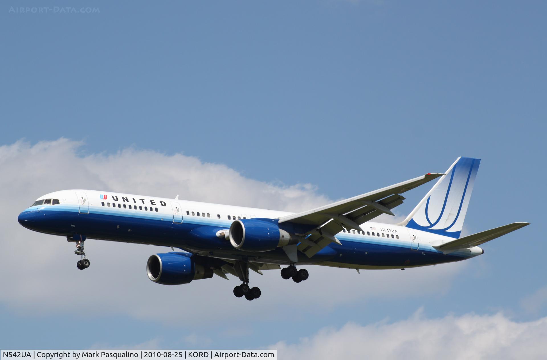N542UA, 1991 Boeing 757-222 C/N 25276, Boeing 757-200