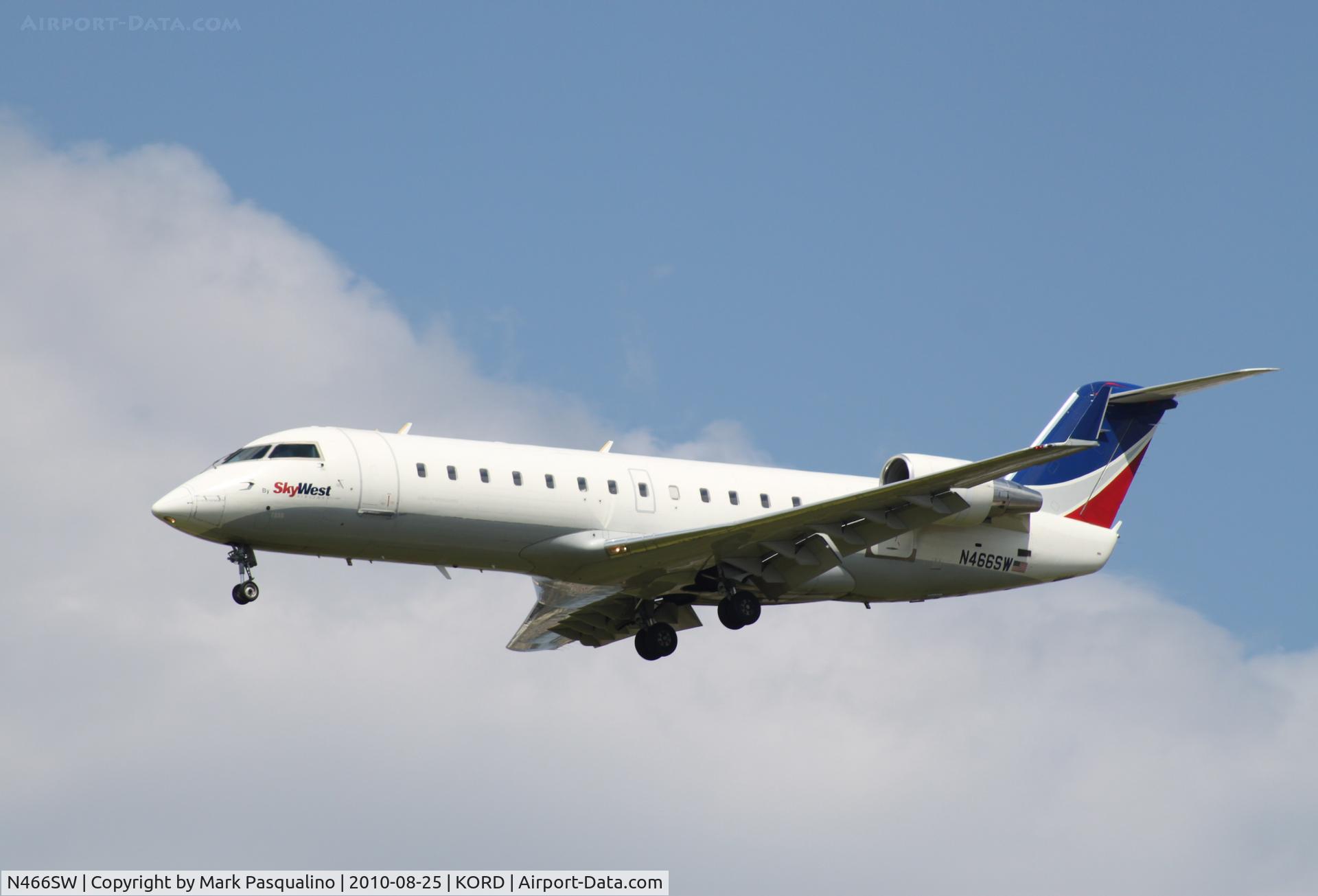 N466SW, 2003 Bombardier CRJ-200ER (CL-600-2B19) C/N 7856, CL-600-2B19