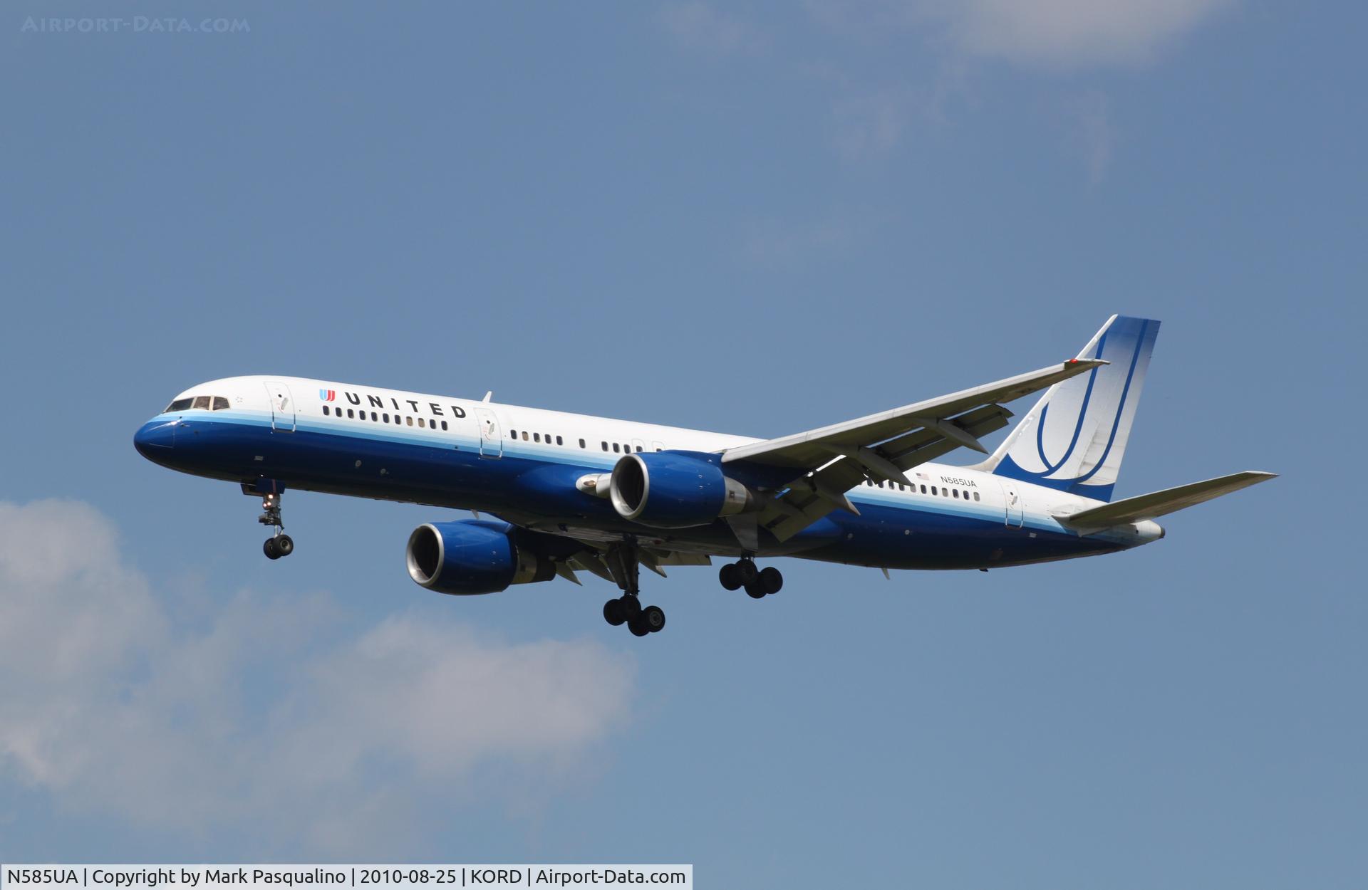 N585UA, 1993 Boeing 757-222 C/N 26709, Boeing 757-200