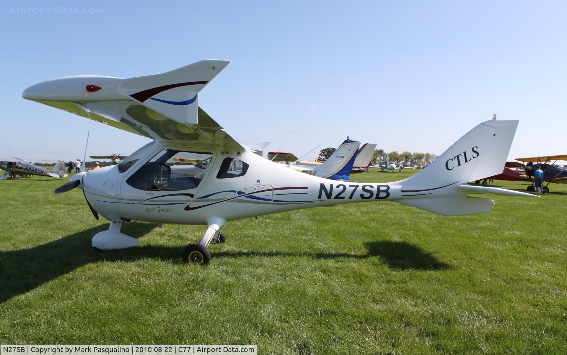 N27SB, Flight Design CTLS C/N F-08-08-24, CTLS