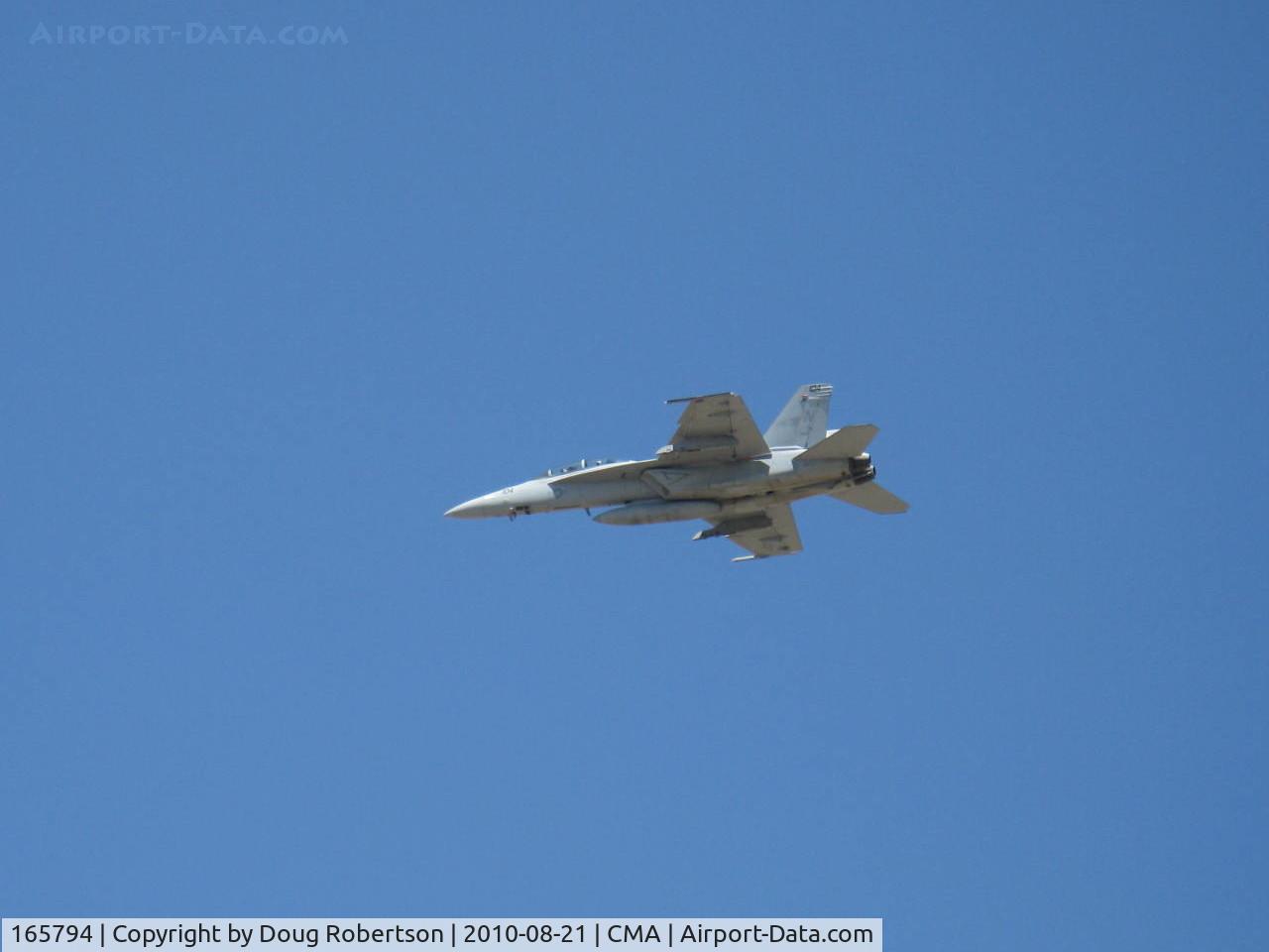 165794, Boeing F/A-18F Super Hornet C/N 1521/F020, Boeing F/A-18F SUPER HORNET fast fly-by