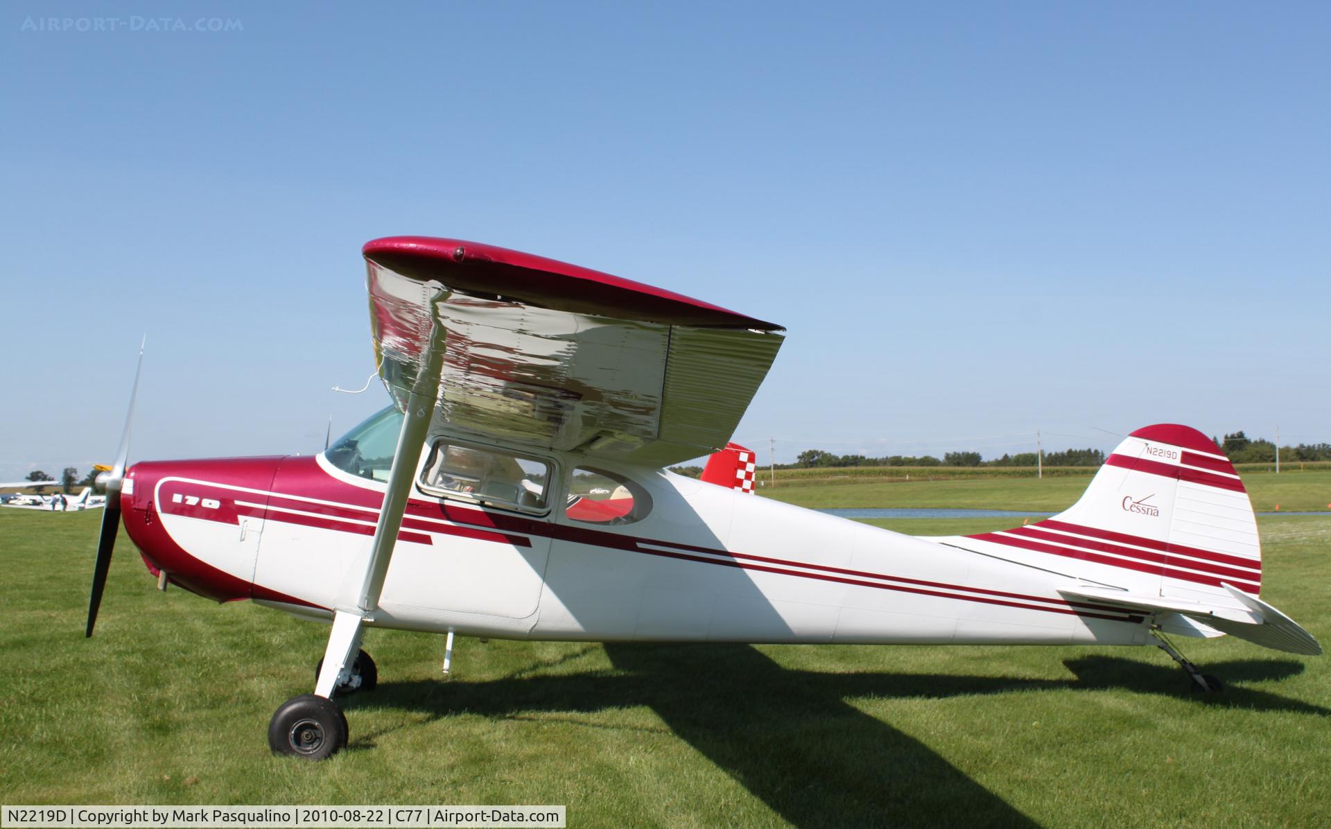 N2219D, 1952 Cessna 170B C/N 20371, Cessna 170B