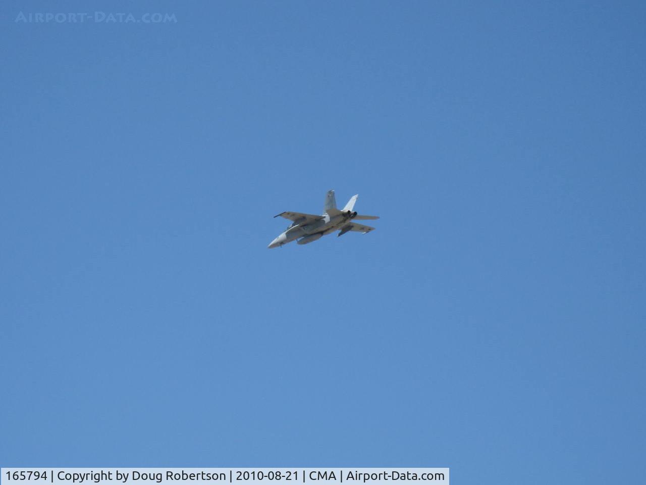 165794, Boeing F/A-18F Super Hornet C/N 1521/F020, Boeing F/A-18F SUPER HORNET fast fly-by