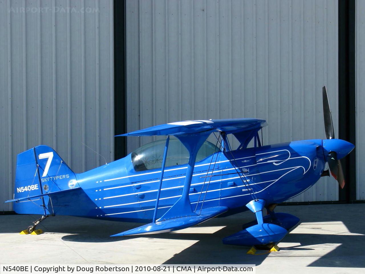 N540BE, Christen Eagle II C/N 0001 (N10AL), McCommon CHRISTEN EAGLE II, Lycoming IO-540 300 Hp upgrade, fully aerobatic with smoke system, Experimental class