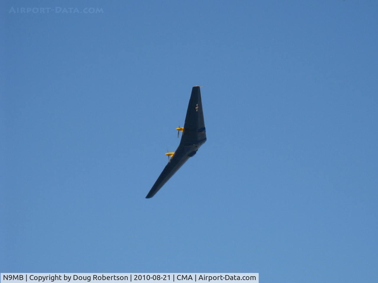 N9MB, 1945 Northrop N9M C/N 04, 1945 Northrop FLYING WING N9M, two Franklin XO-540-7 300 Hp each pushers