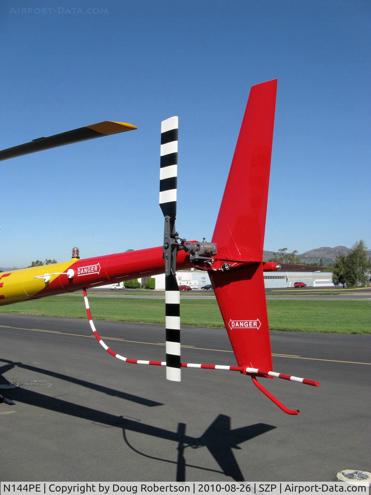 N144PE, 2008 Robinson R44 II C/N 12183, 2008 Robinson R44 RAVEN II, Lycoming IO-540-AE1A5 derated to 245 Hp for 5 minutes, 205 Hp continuous, anti-torque rotor