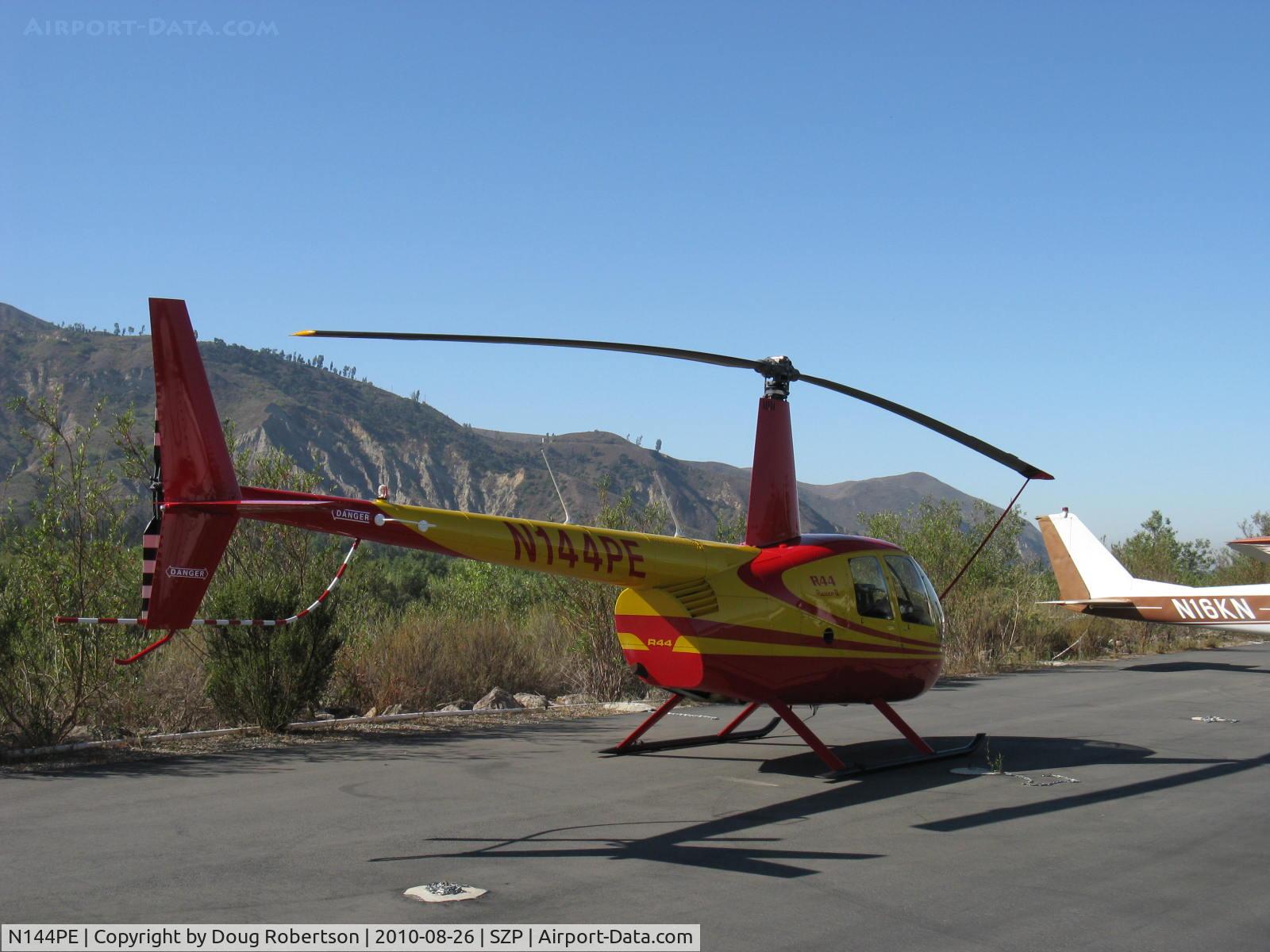 N144PE, 2008 Robinson R44 II C/N 12183, 2008 Robinson R44 RAVEN II, Lycoming IO-540-AE1A5 derated to 245 Hp for 5 minutes, 205 Hp continuous