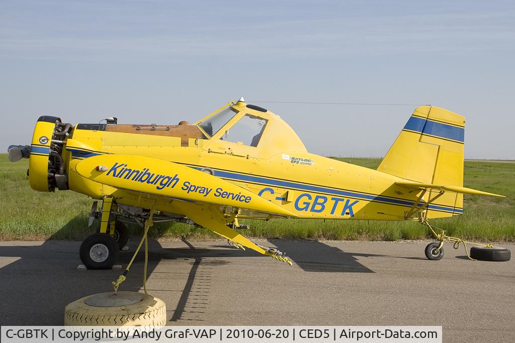 C-GBTK, 1988 Air Tractor AT-401 C/N 401-0705, Kinniburgh Spray Service AT-401