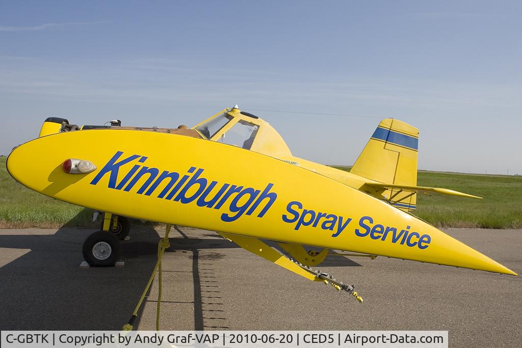 C-GBTK, 1988 Air Tractor AT-401 C/N 401-0705, Kinniburgh Spray Service AT-401