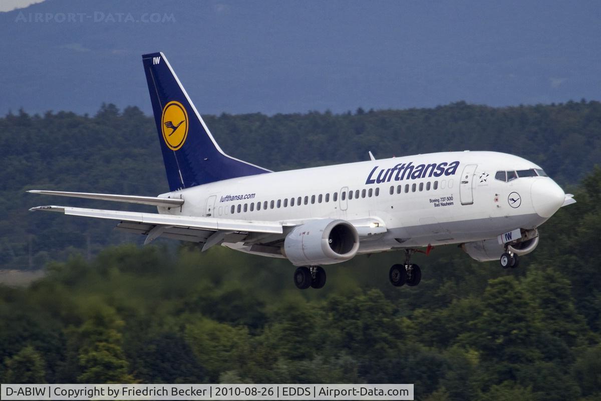 D-ABIW, 1991 Boeing 737-530 C/N 24945, on final RW25