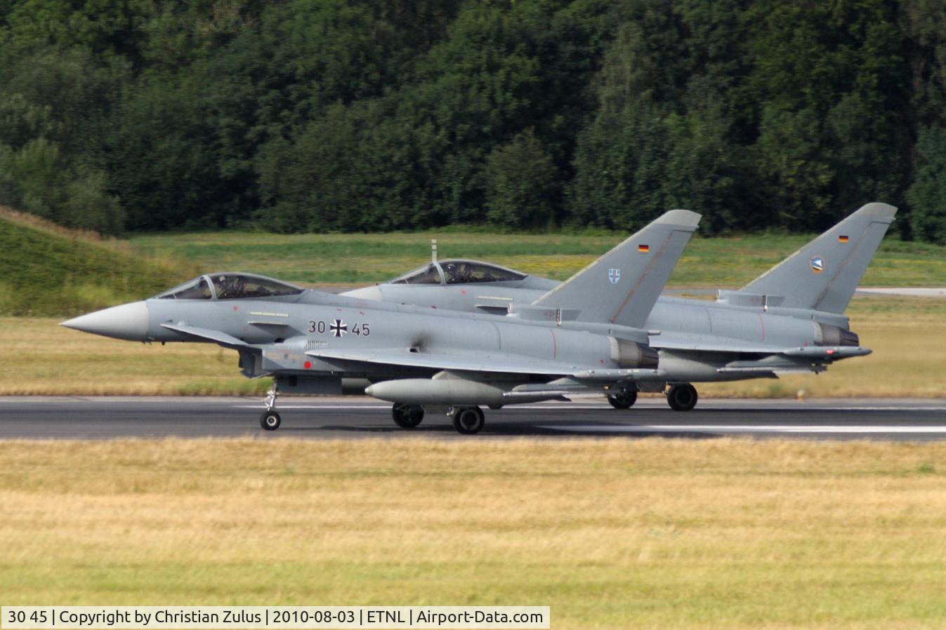 30 45, Eurofighter EF-2000 Typhoon S C/N GS030, German Airforce