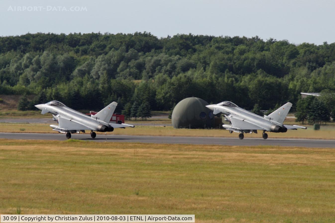 30 09, Eurofighter EF-2000 Typhoon S C/N GS004, German Airforce