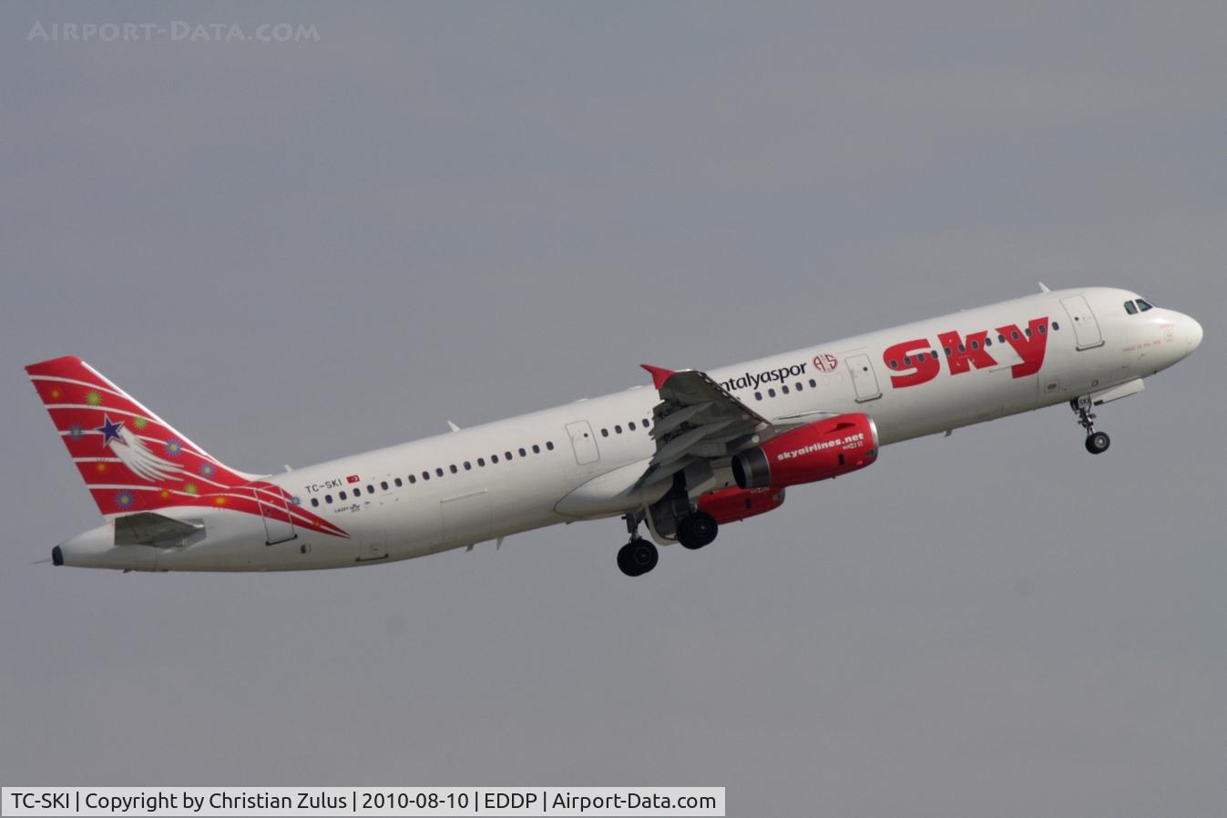 TC-SKI, 1998 Airbus A321-231 C/N 0811, Sky Airlines