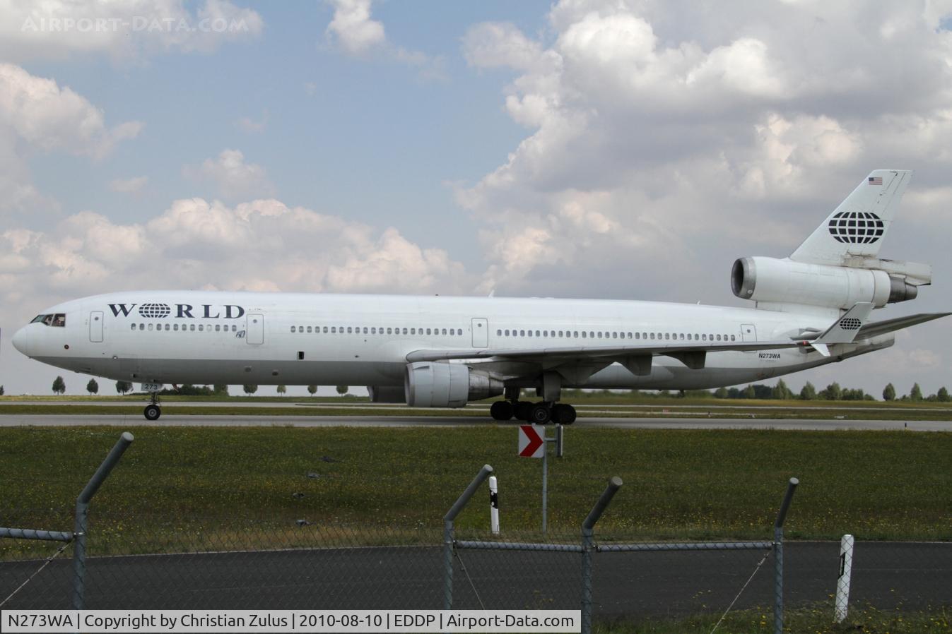 N273WA, 1993 McDonnell Douglas MD-11 C/N 48519, World Airways