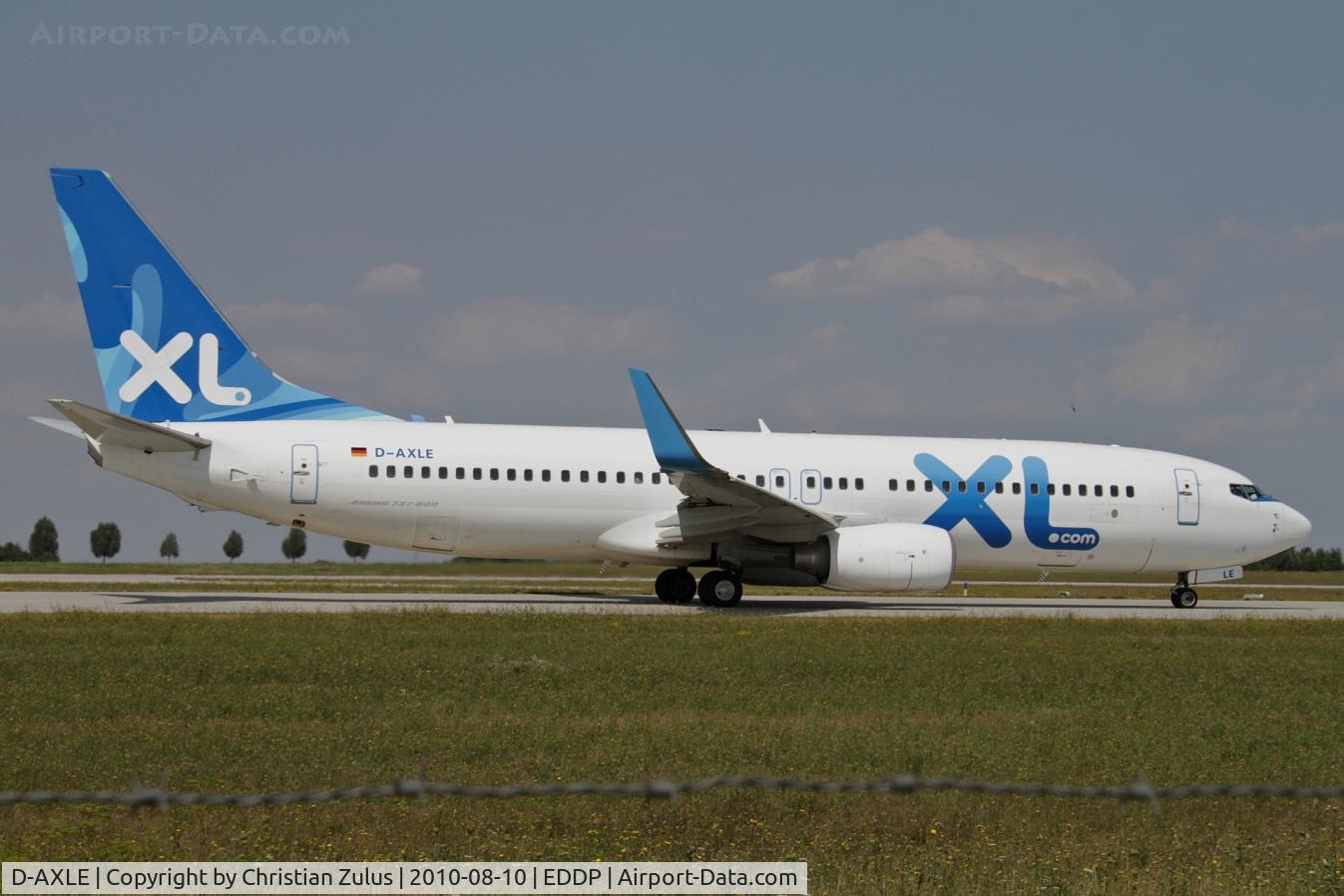 D-AXLE, 2007 Boeing 737-8Q8 C/N 30724, XL Airways Germany