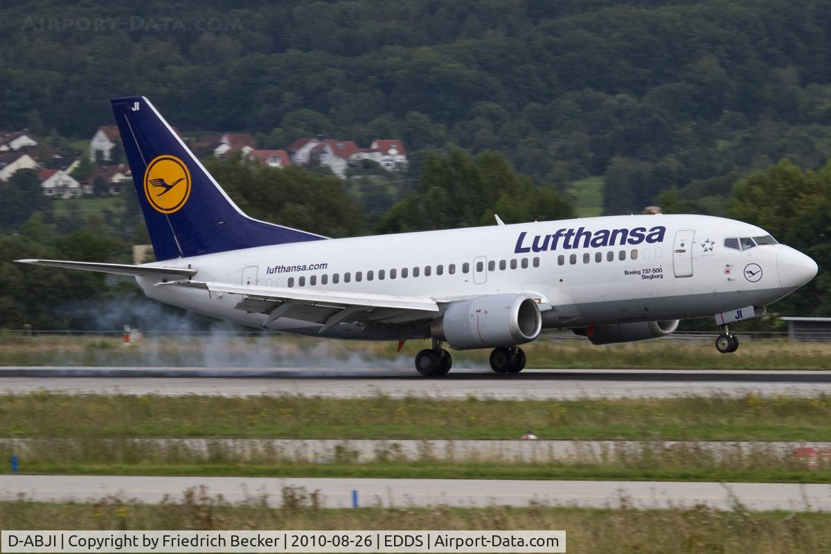 D-ABJI, 1991 Boeing 737-530 C/N 25358, touchdown