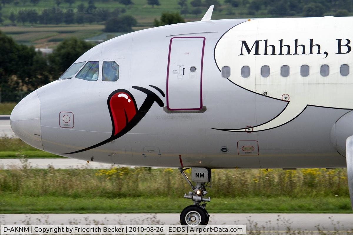 D-AKNM, 1999 Airbus A319-112 C/N 1089, taxying to the active