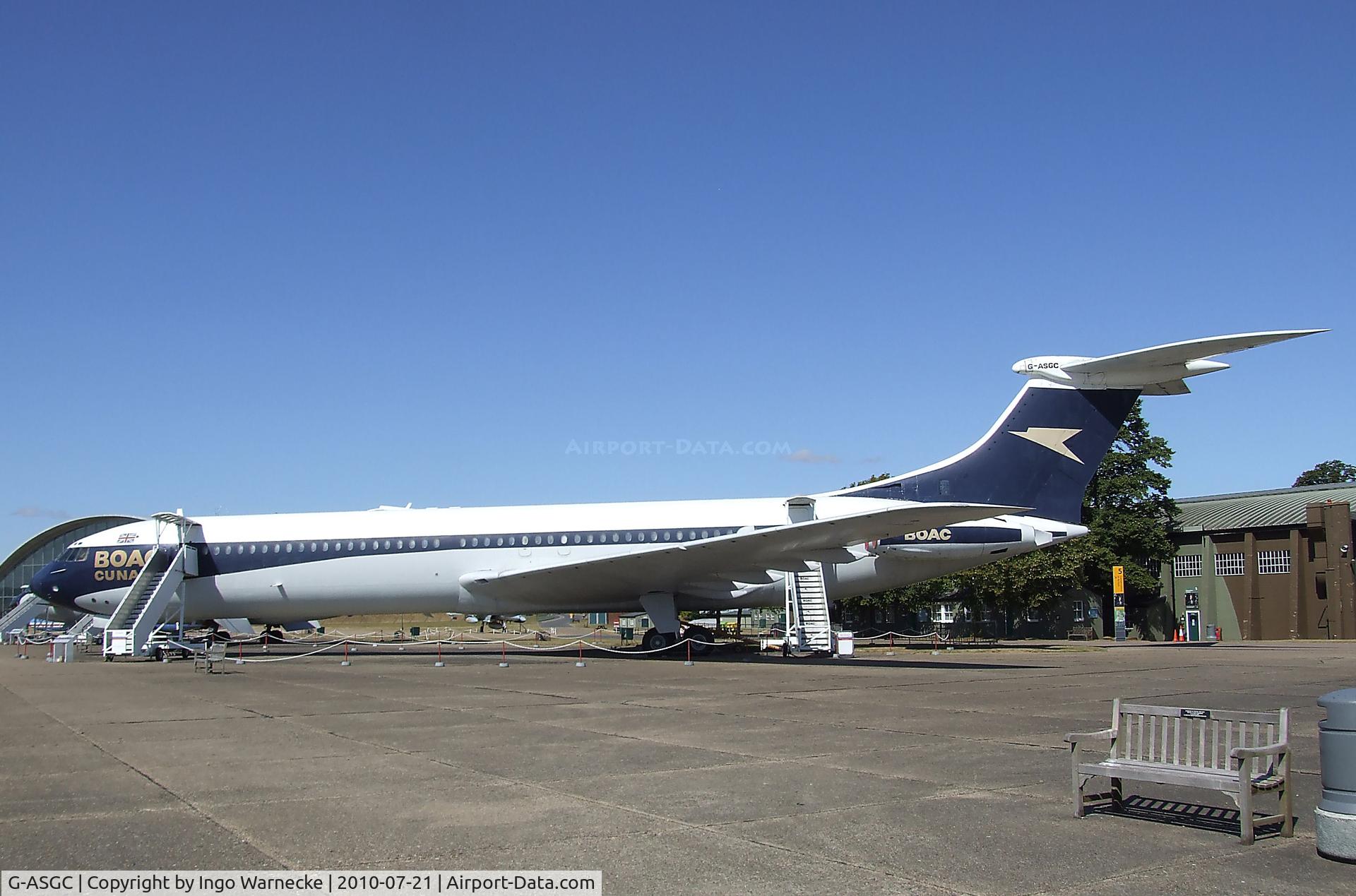 G-ASGC, 1965 BAC Super VC10 Srs 1151 C/N 853, Vickers VC-10 Srs.1151 (BAC Super VC10) at the Imperial War Museum, Duxford