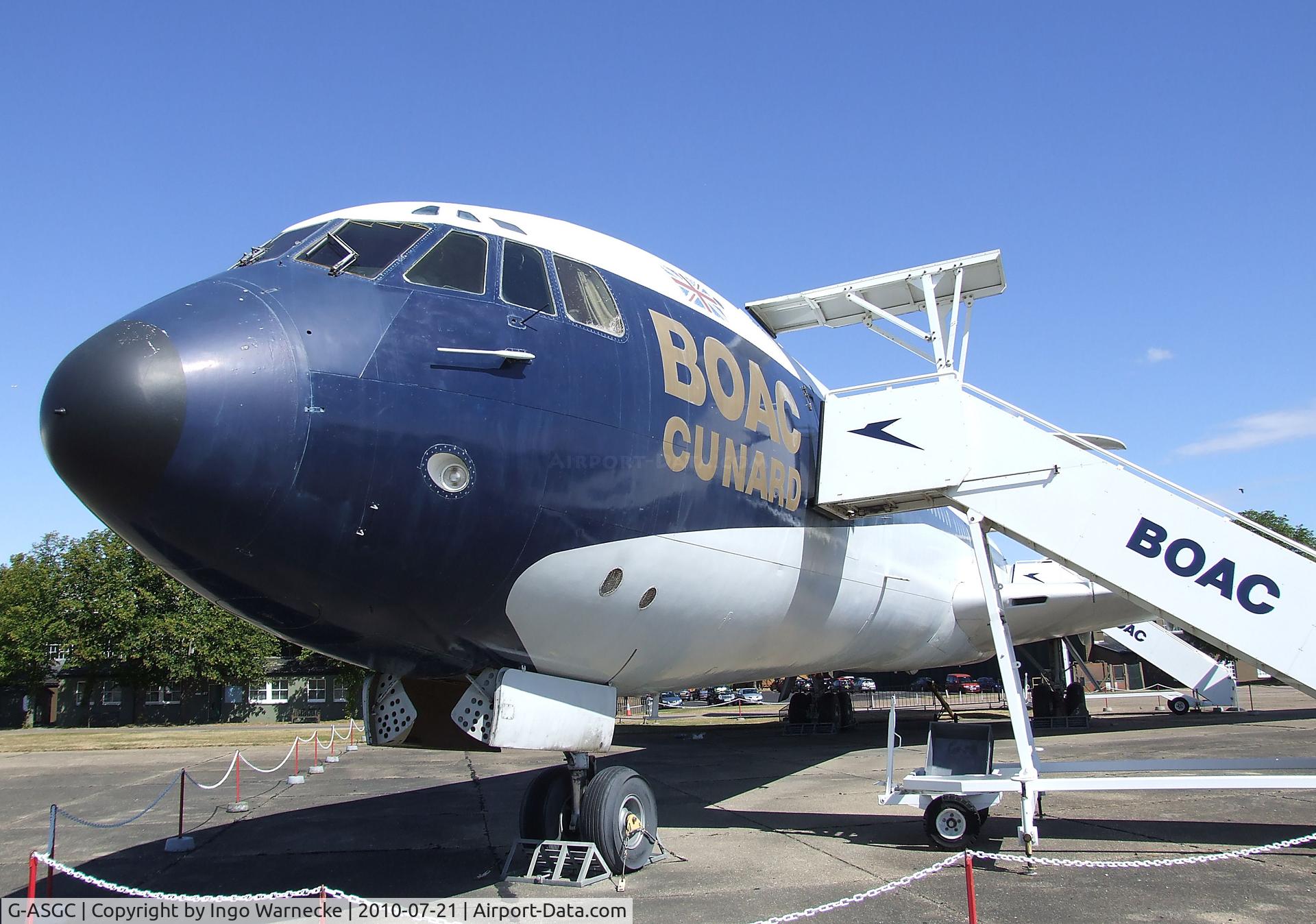 G-ASGC, 1965 BAC Super VC10 Srs 1151 C/N 853, Vickers VC-10 Srs.1151 (BAC Super VC10) at the Imperial War Museum, Duxford