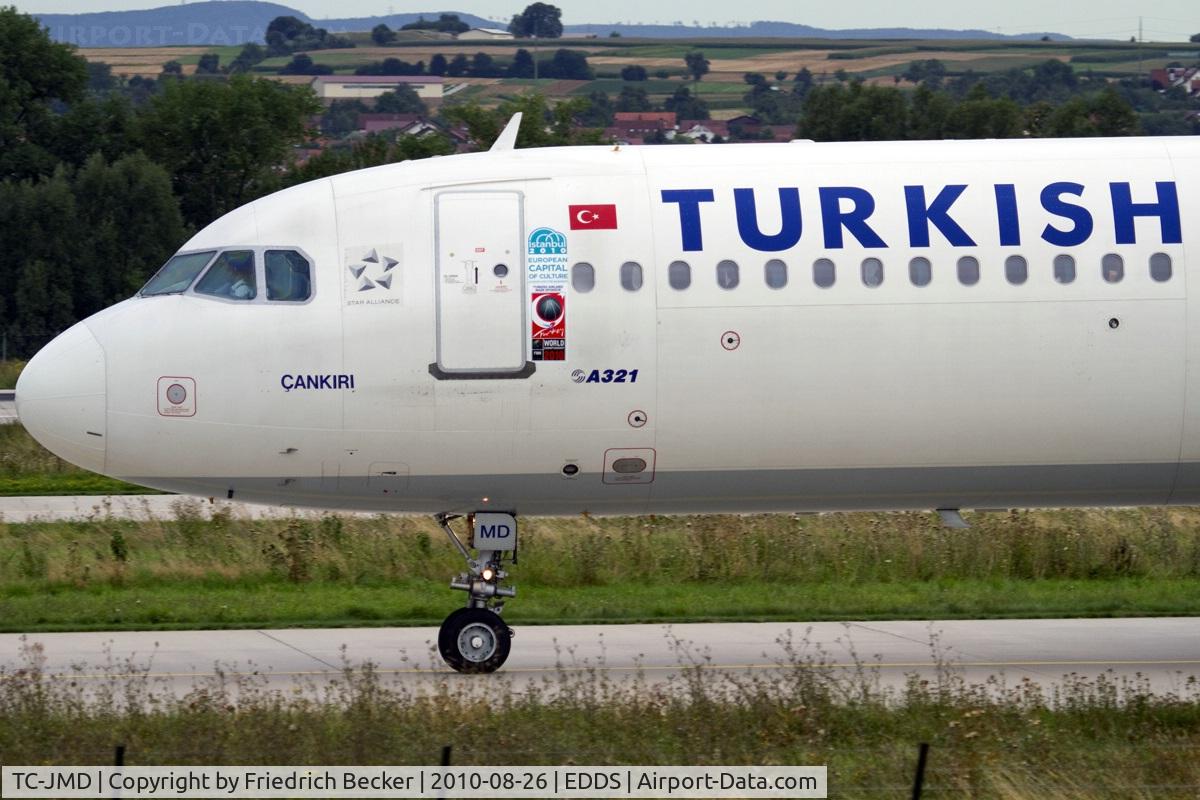 TC-JMD, 1998 Airbus A321-231 C/N 810, taxying to the avtive