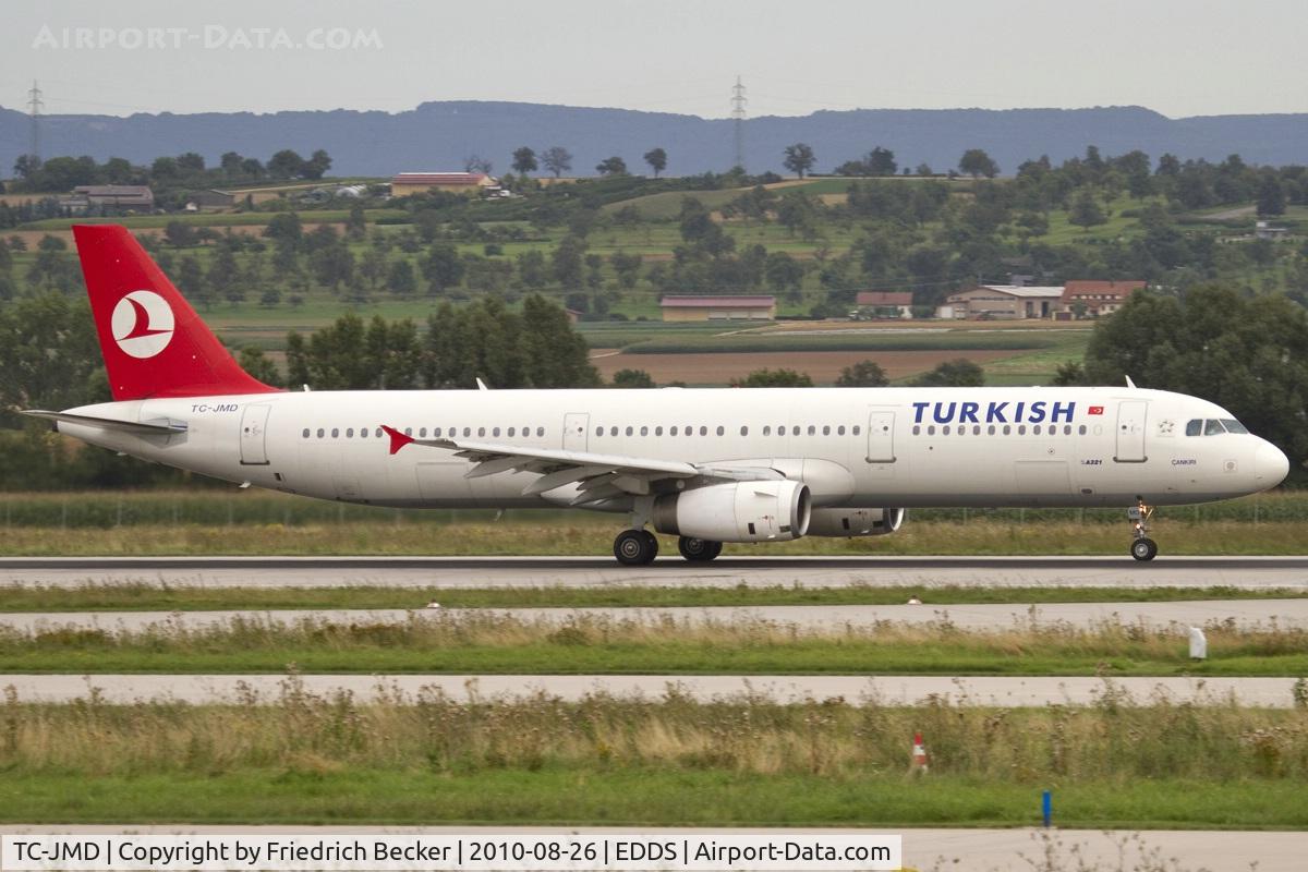 TC-JMD, 1998 Airbus A321-231 C/N 810, take off run