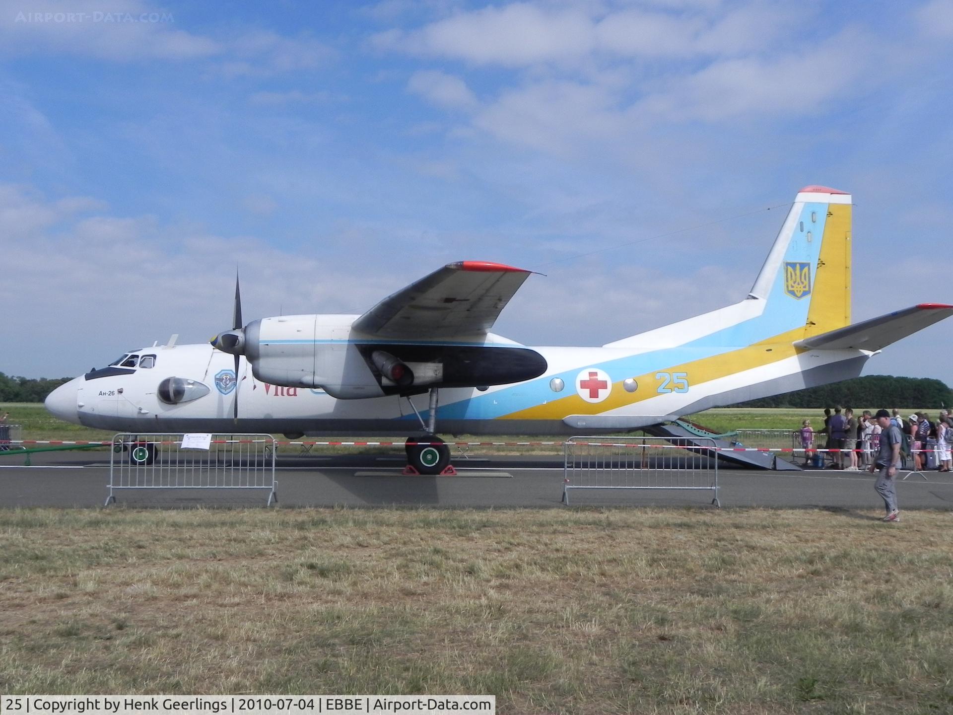 25, Antonov An-26 C/N 5406, Beauvechain Openday , Belgium