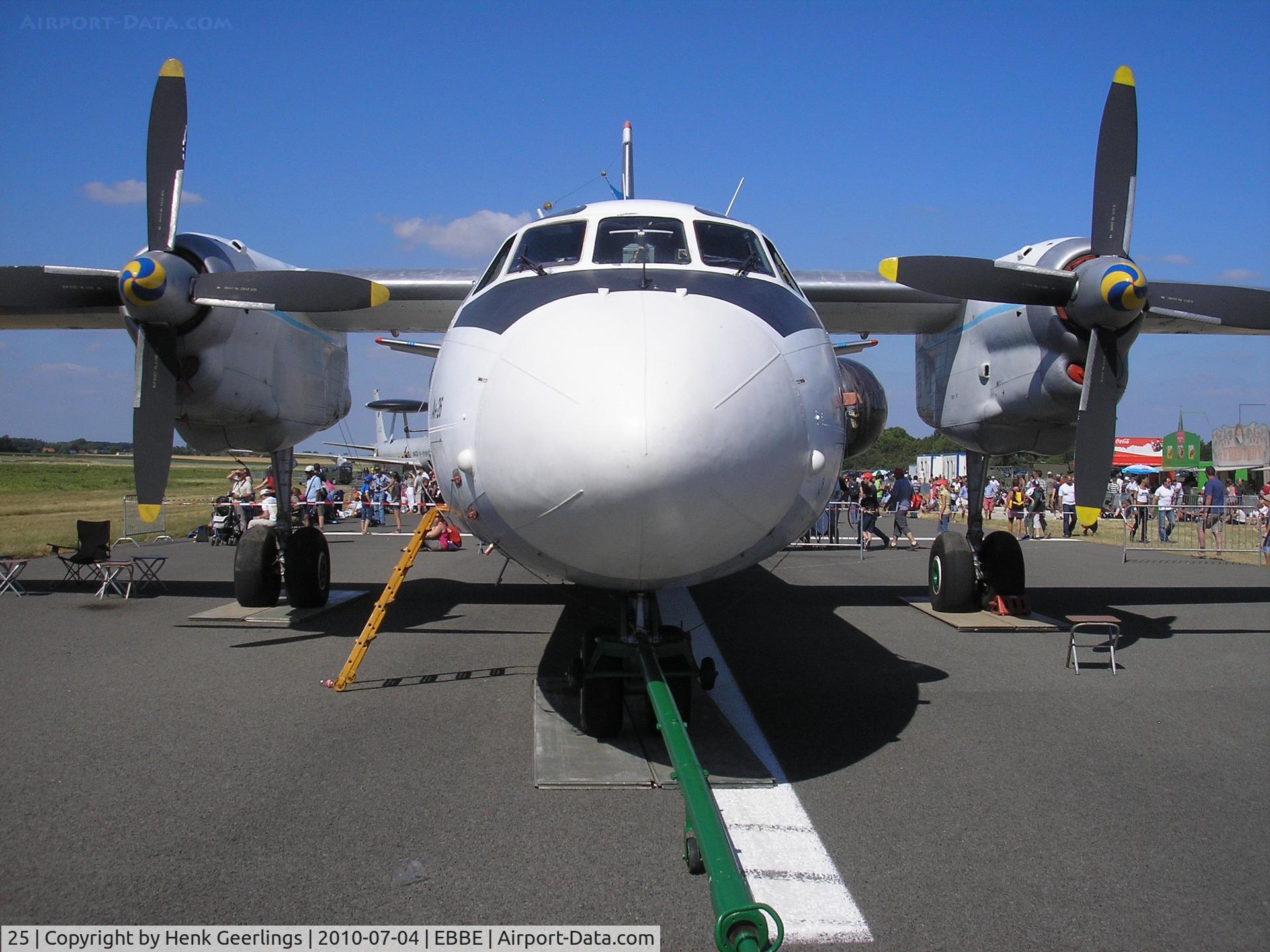 25, Antonov An-26 C/N 5406, Beauvechain Openday , Belgium