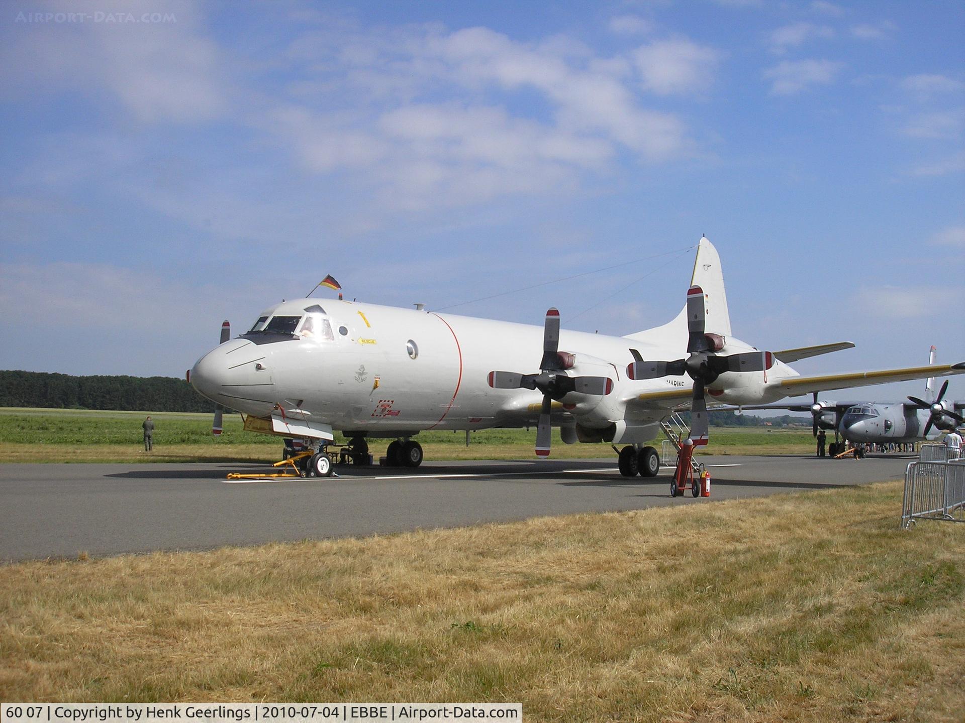 60 07, Lockheed P-3C Orion C/N 285E-5774, Beauvechain Openday , Belgium