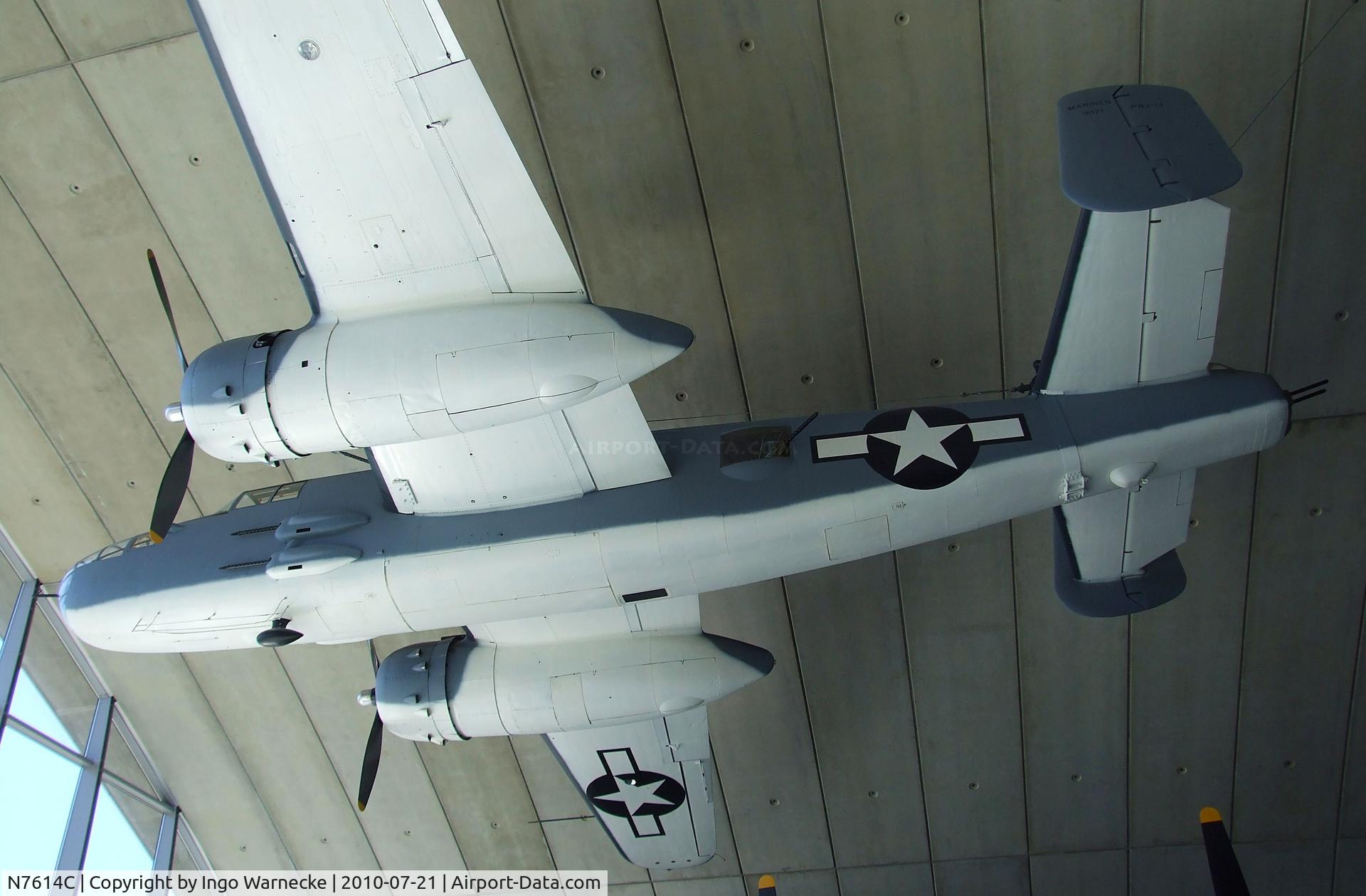 N7614C, 1944 North American B-25J Mitchell C/N 108-37246, North American B-25J Mitchell at the American Air Museum in Britain, Duxford