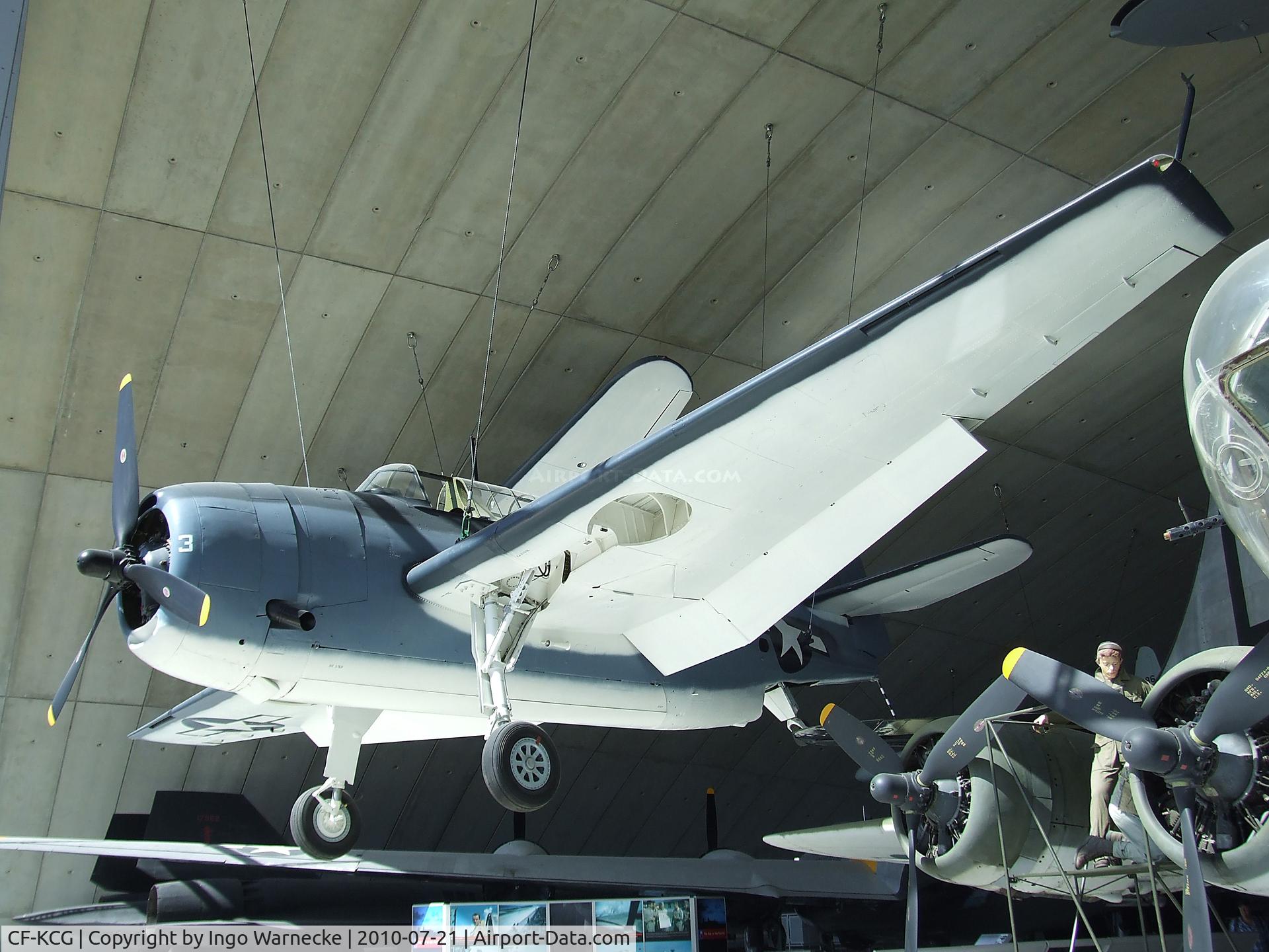 CF-KCG, Grumman TBM-3E Avenger C/N 2066, Grumman (General Motors) TBM-3E Avenger at the American Air Museum in Britain, Duxford