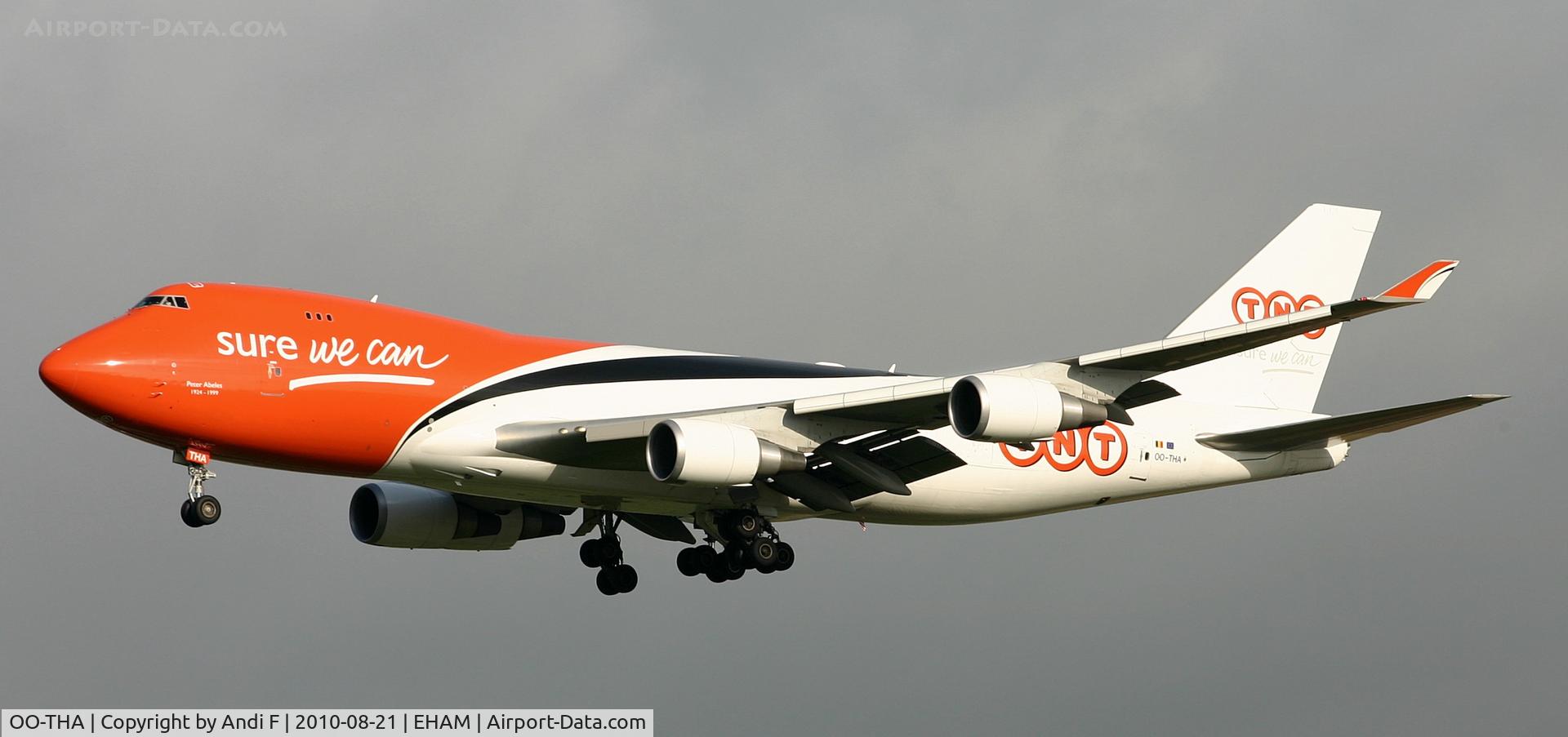 OO-THA, 2006 Boeing 747-4HAF/ER/SCD C/N 35232, 