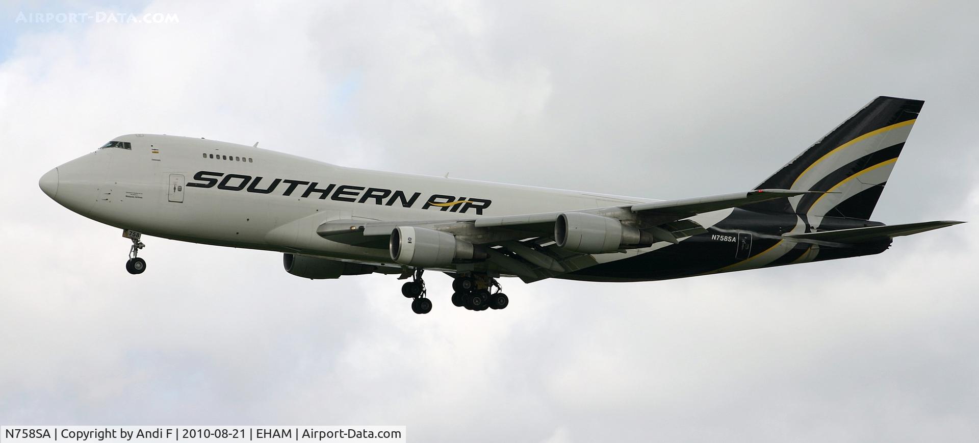 N758SA, 1984 Boeing 747-281F C/N 23138, -