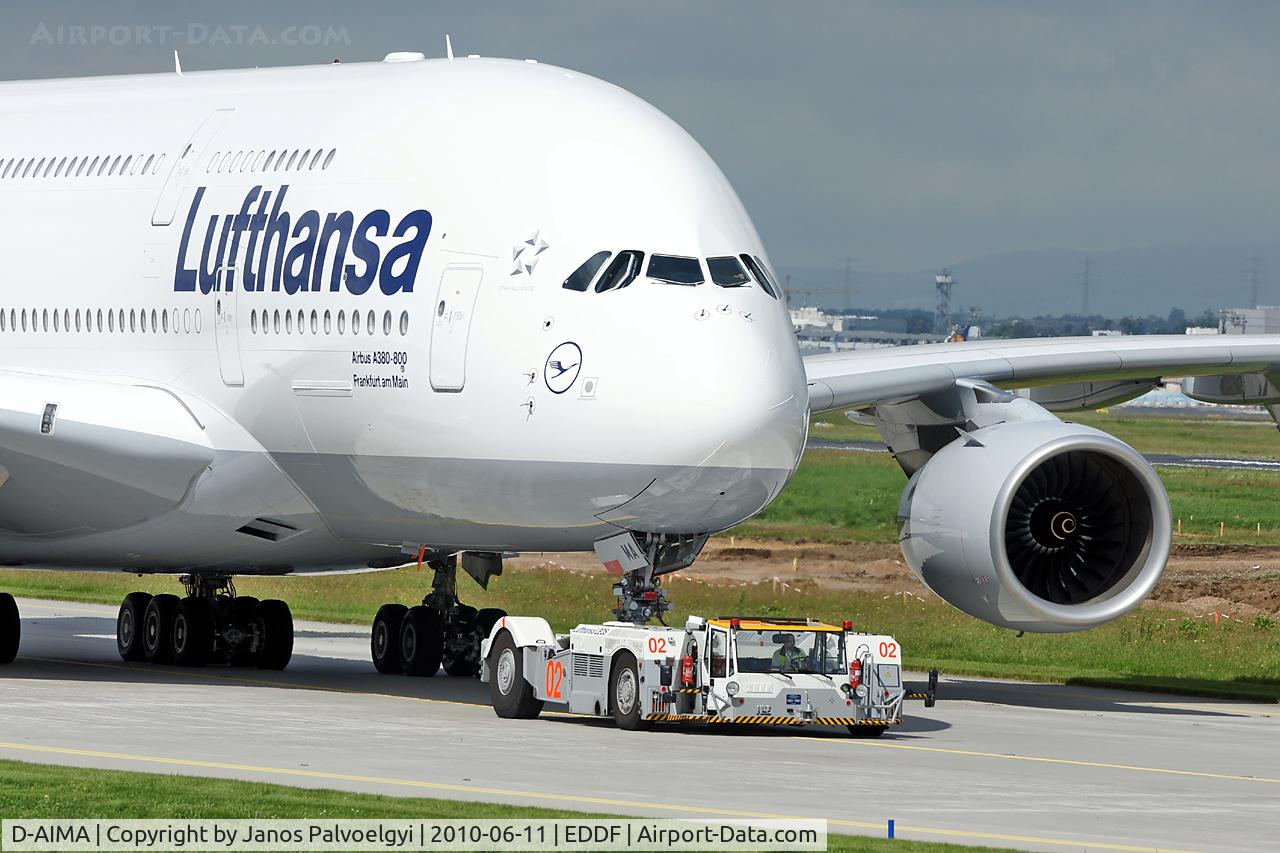 D-AIMA, 2010 Airbus A380-841 C/N 038, Lufthansa Airbus A380-841