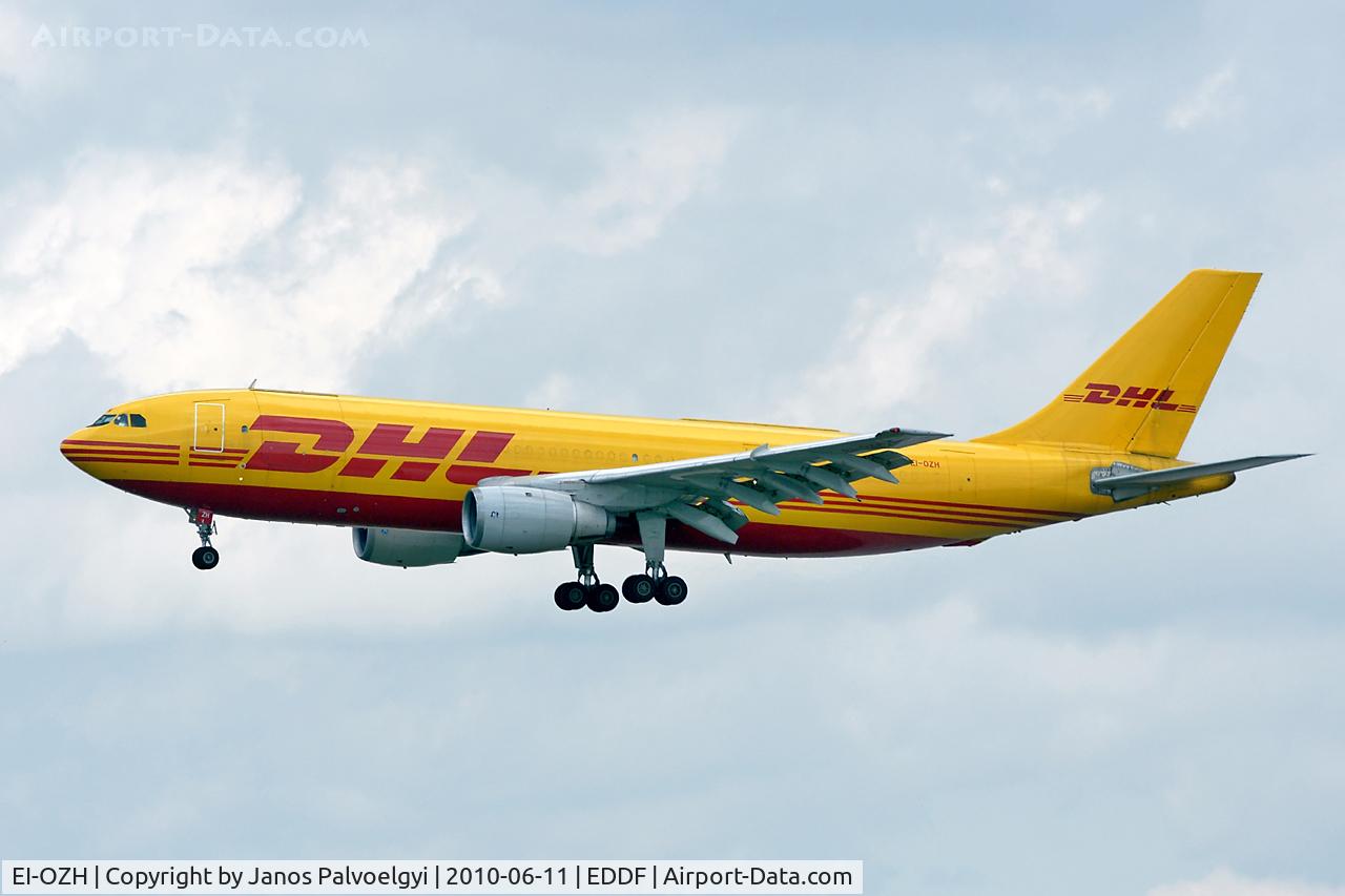 EI-OZH, 1982 Airbus A300B4-203(F) C/N 234, DHL (Air Contractors) Airbus A300B4-203(F) to approach on RWY25L in FRA/EDDF