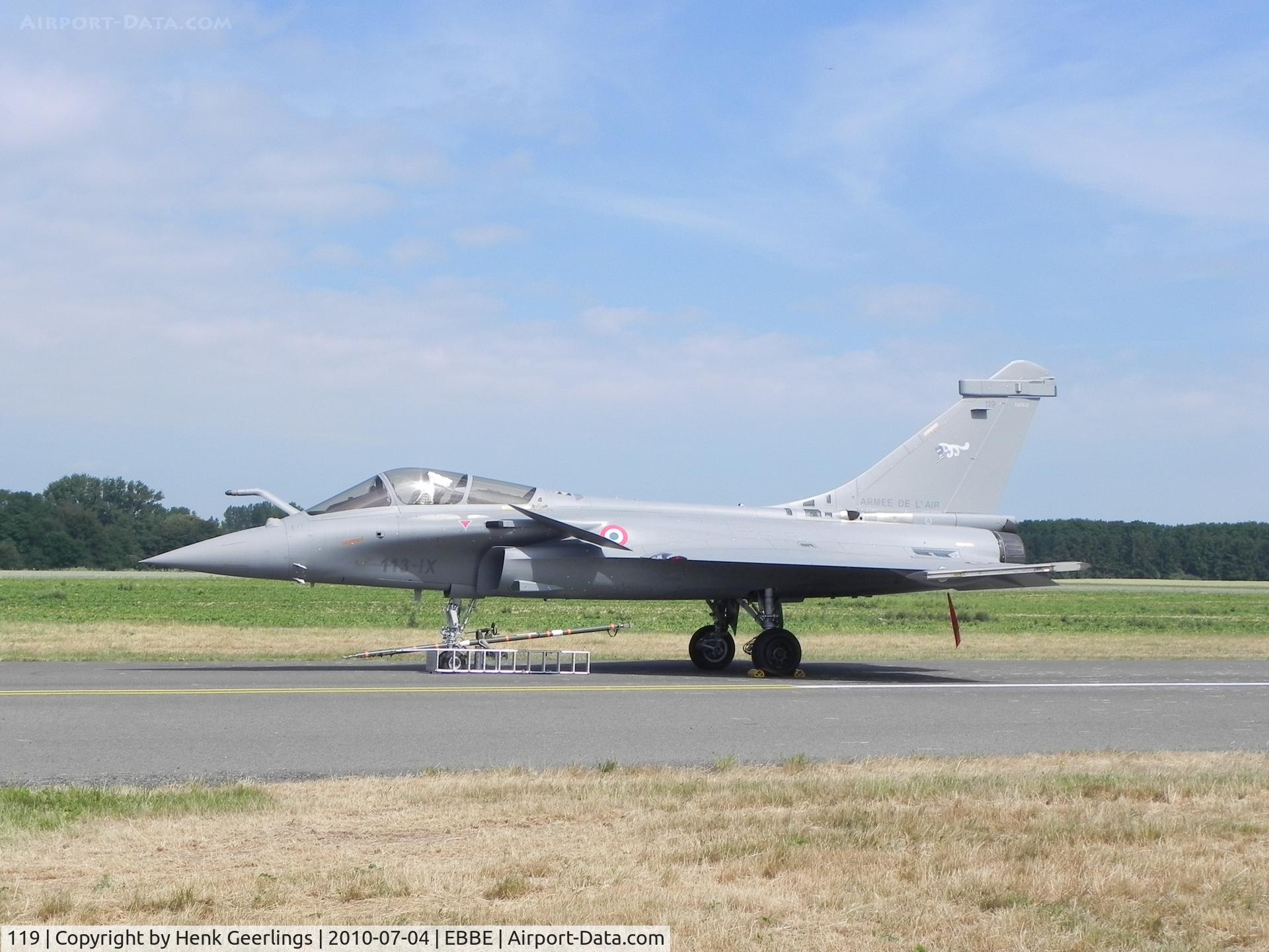 119, 2010 Dassault Rafale C C/N 119, Beauvechain Openday , Belgium