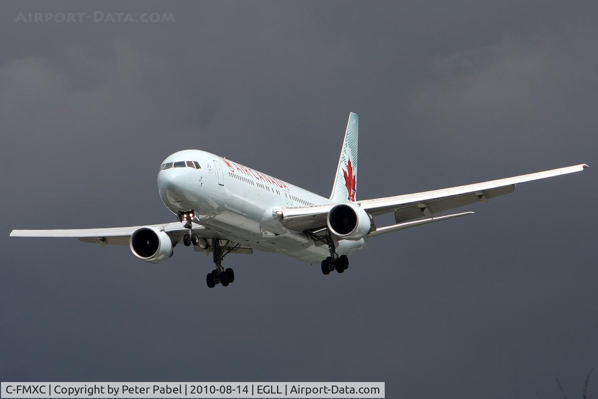 C-FMXC, 1996 Boeing 767-333/ER C/N 25588, LHR Trip
