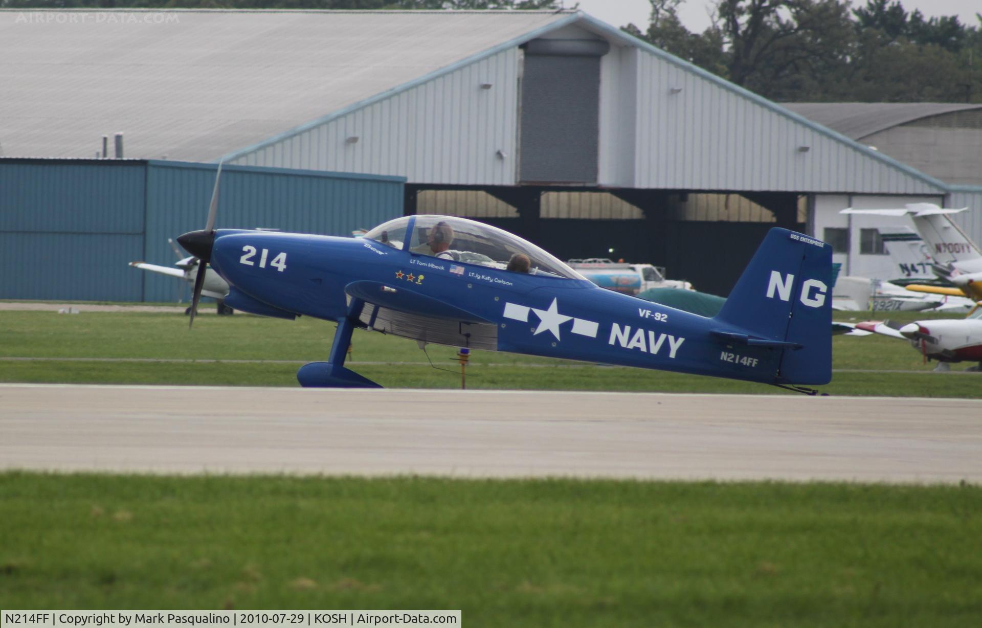 N214FF, Vans RV-8 C/N 80687, RV-8