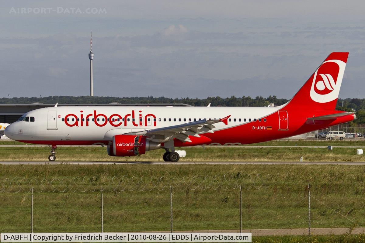 D-ABFH, 2010 Airbus A320-214 C/N 4294, decelerating after touchdown