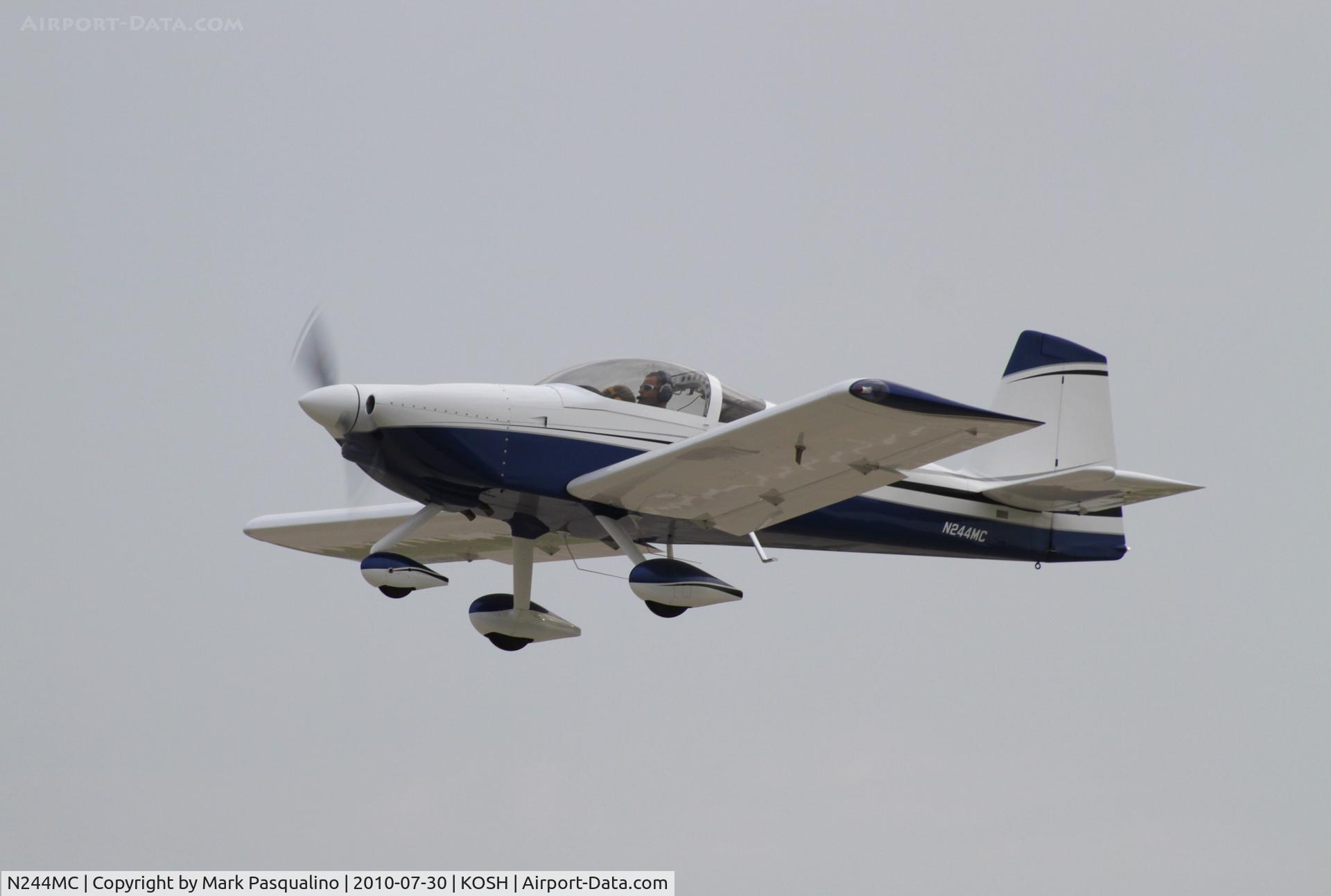 N244MC, 2009 Vans RV-9A C/N 90159, RV-9A