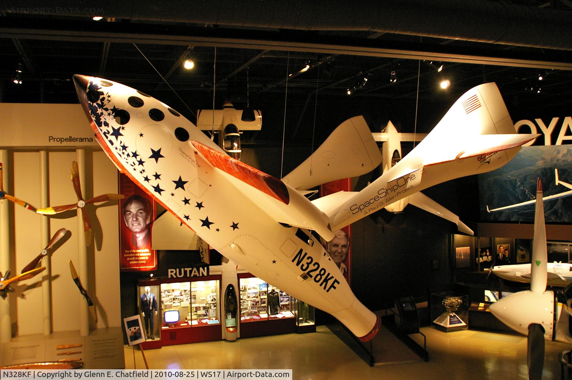 N328KF, 2003 Scaled Composites 316 C/N 001, At the EAA Museum