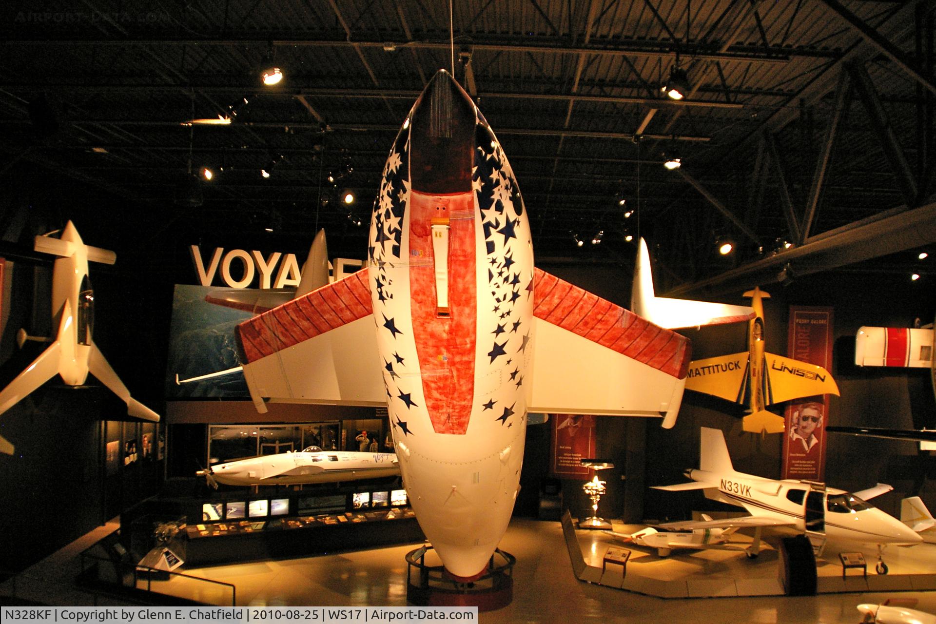 N328KF, 2003 Scaled Composites 316 C/N 001, At the EAA Museum
